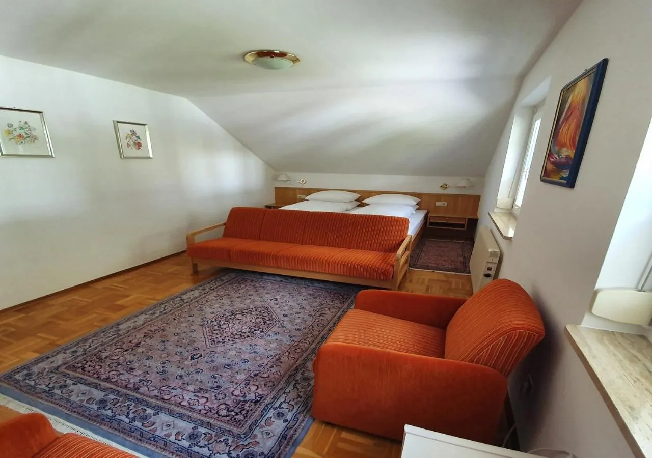 Bedroom, Bed in Haus Kraller-Urlaub mit Seeblick