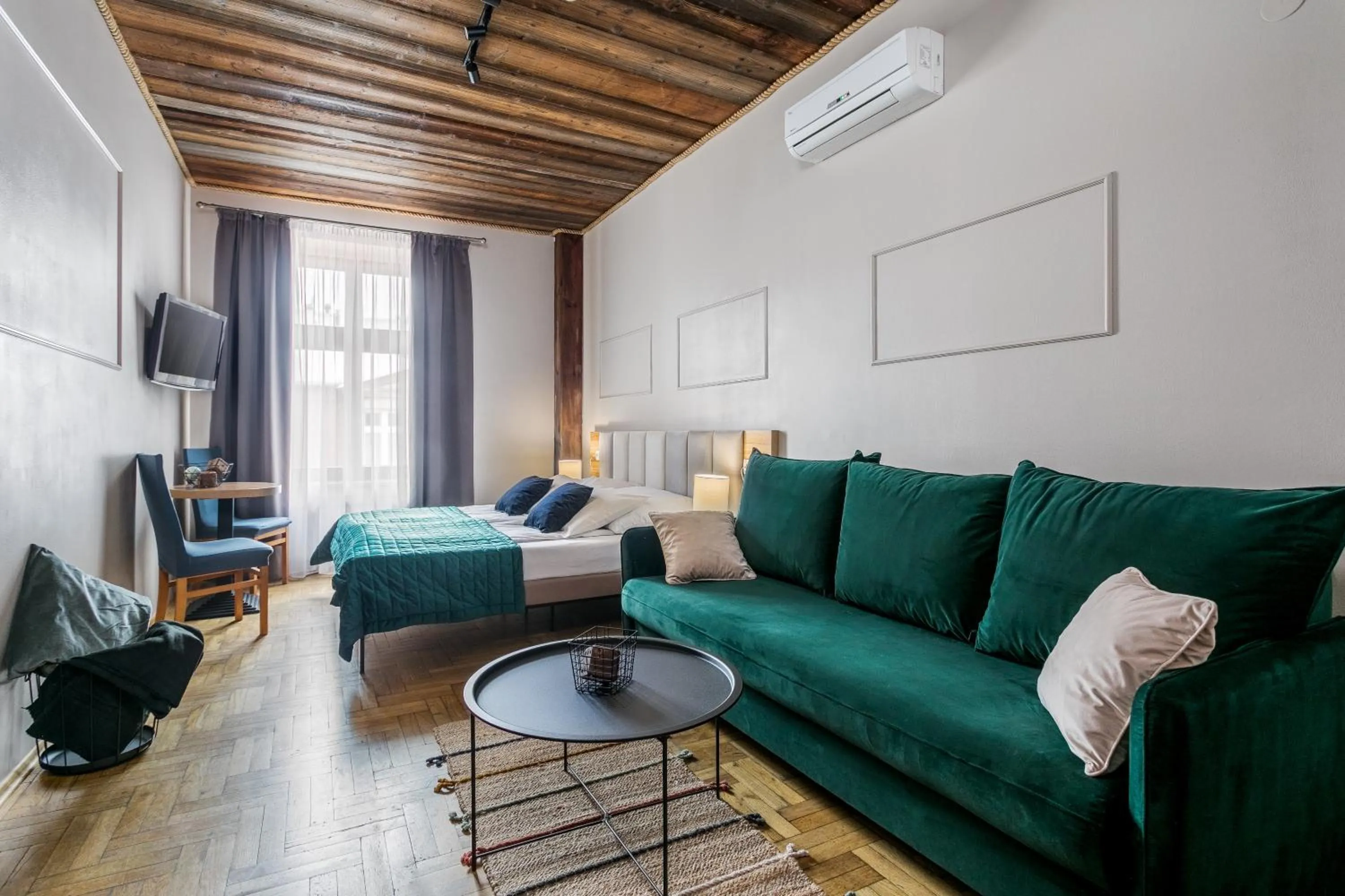 Bed in Aparthotel Pergamin