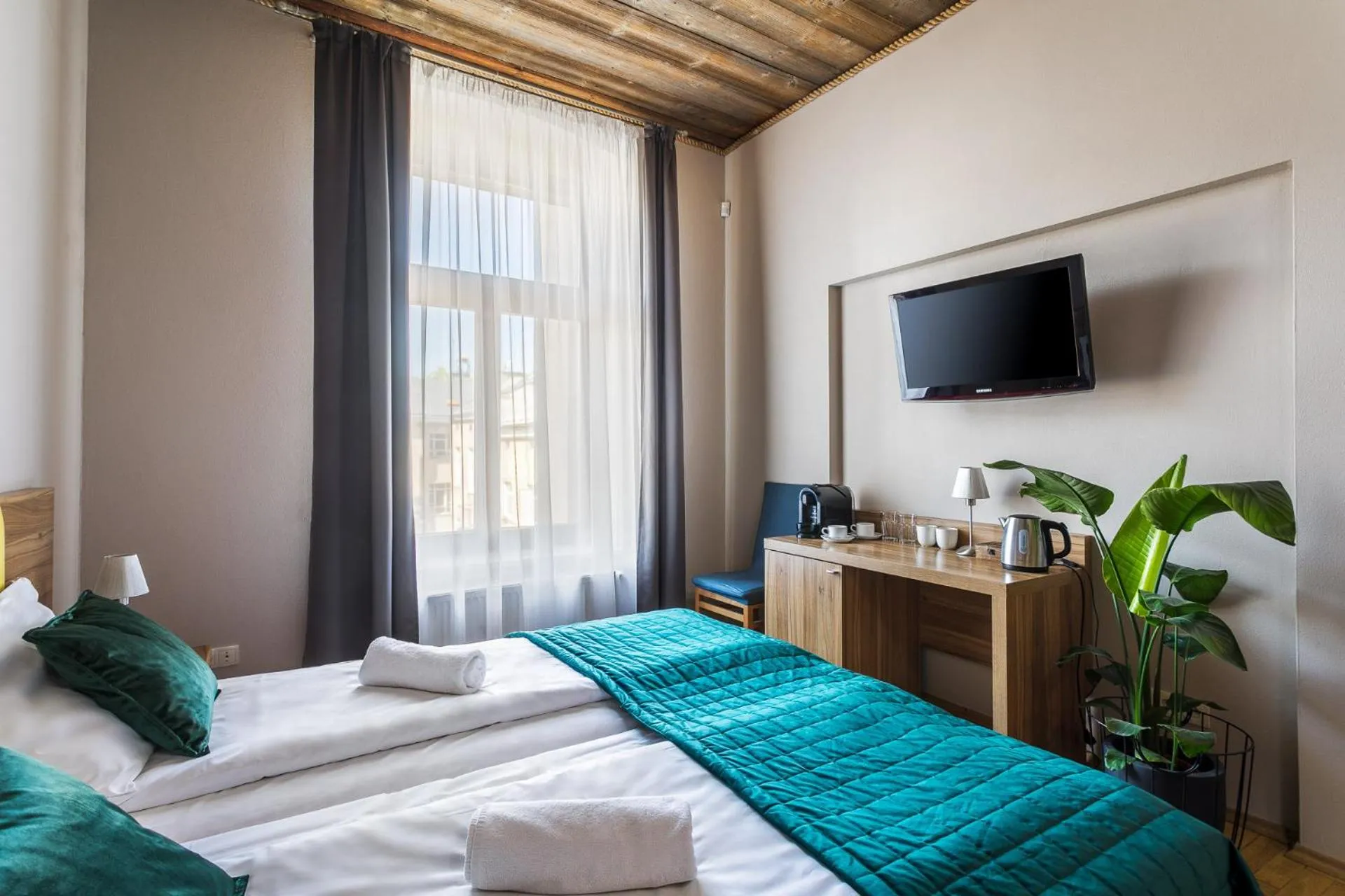 Bed in Aparthotel Pergamin