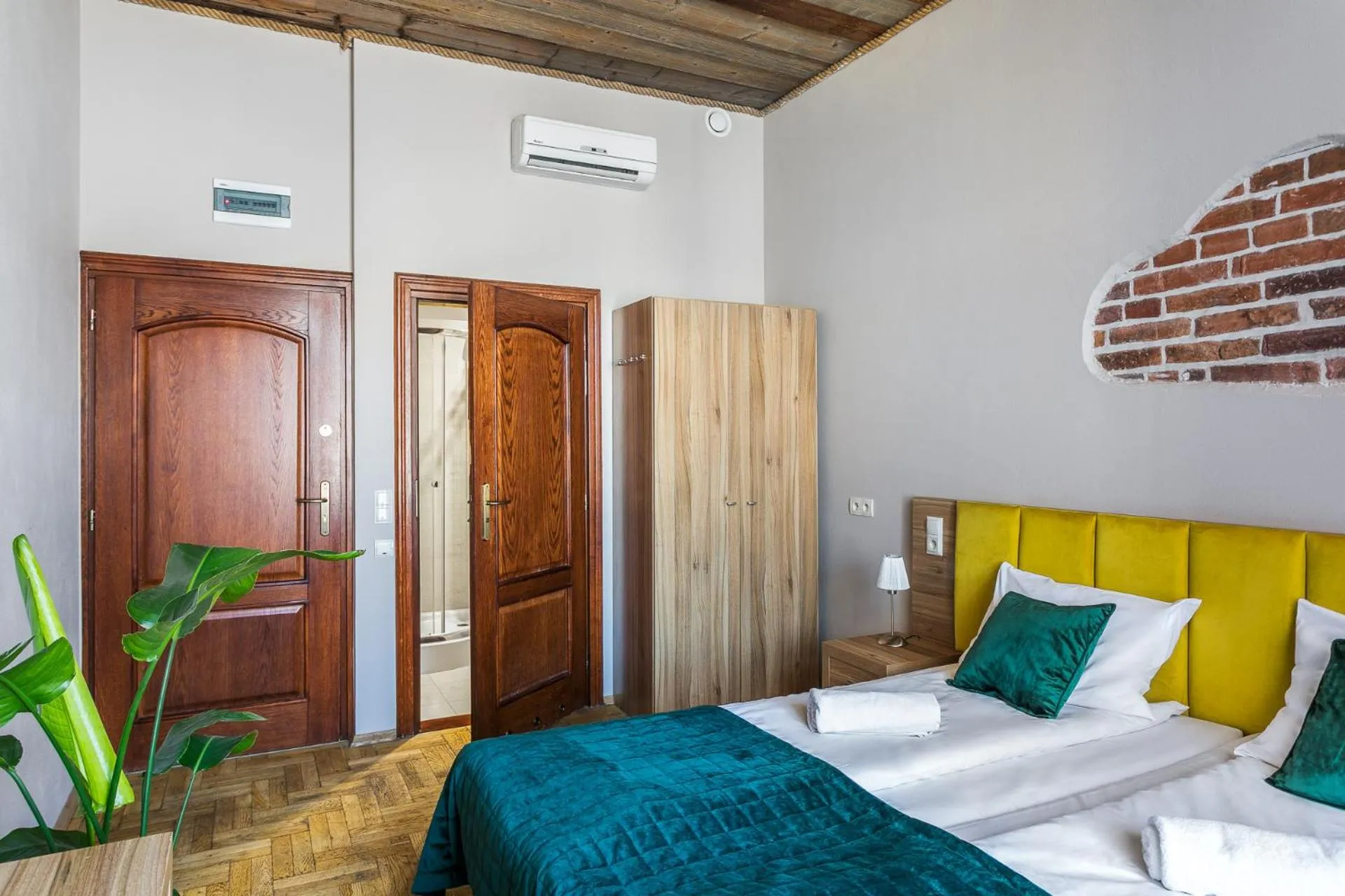 Bed in Aparthotel Pergamin