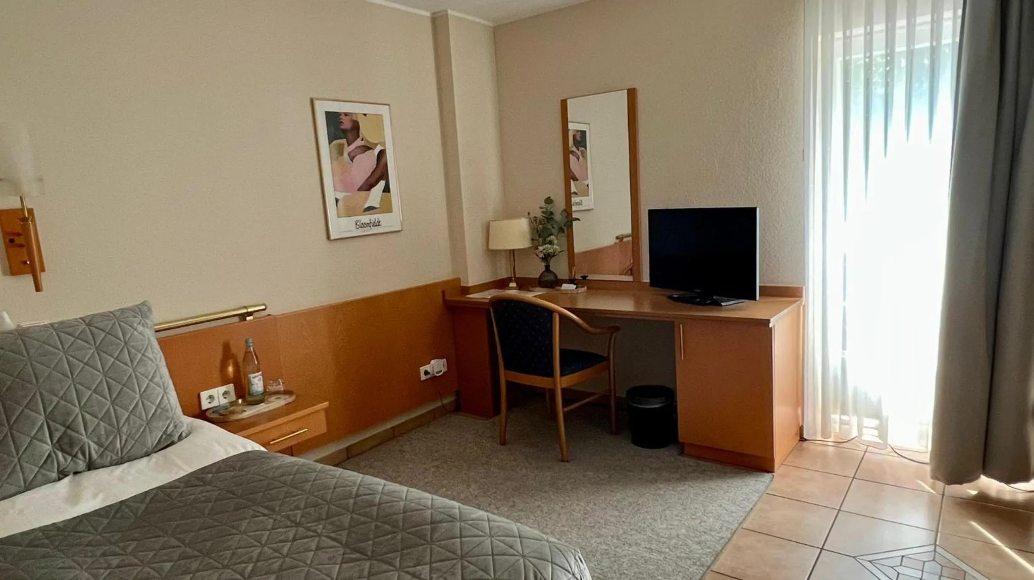 Bed in Hotel Victoria