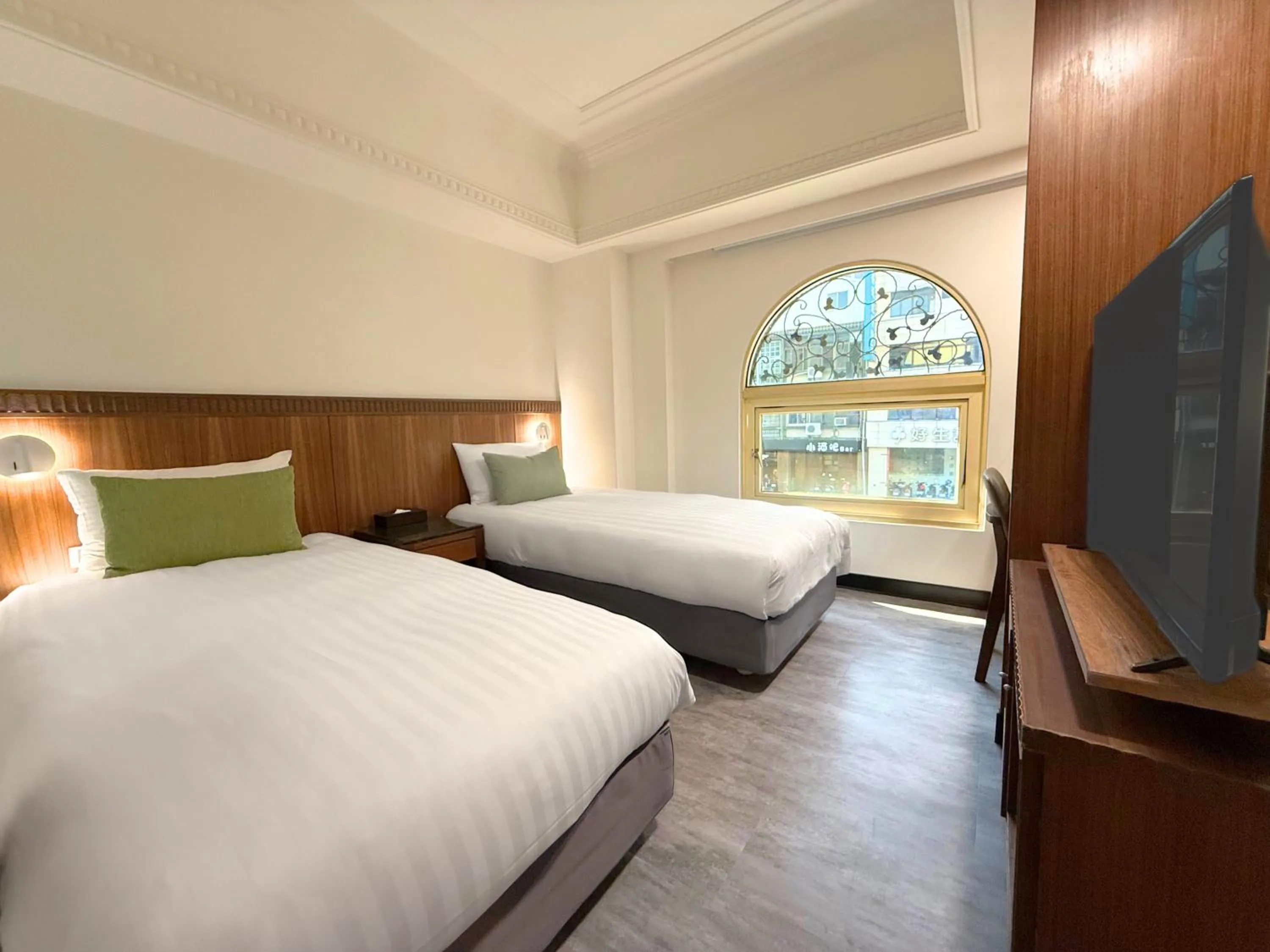 Bedroom, Bed in Hub Hotel Kaohsiung Cisian Branch