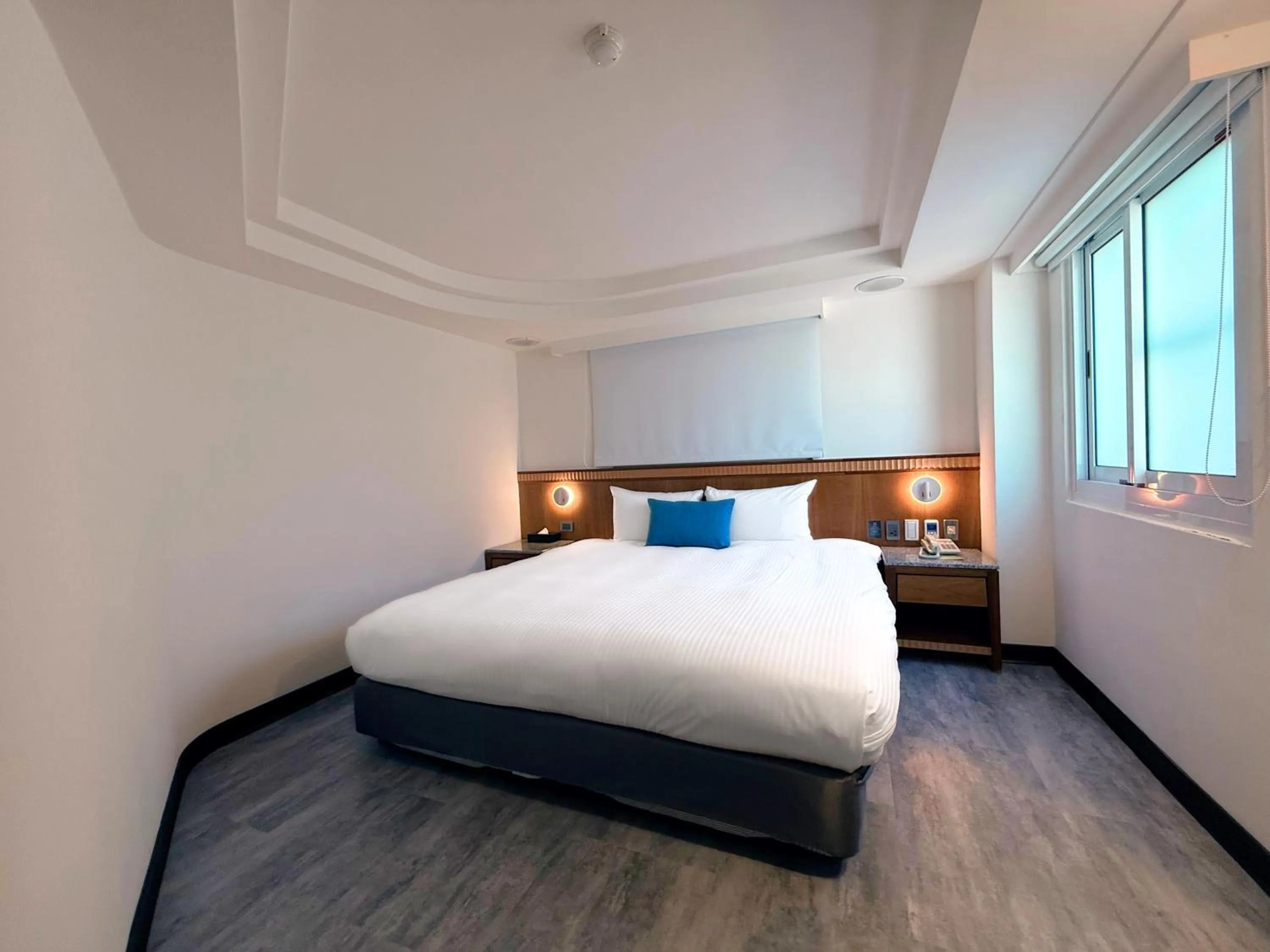 Bedroom, Bed in Hub Hotel Kaohsiung Cisian Branch