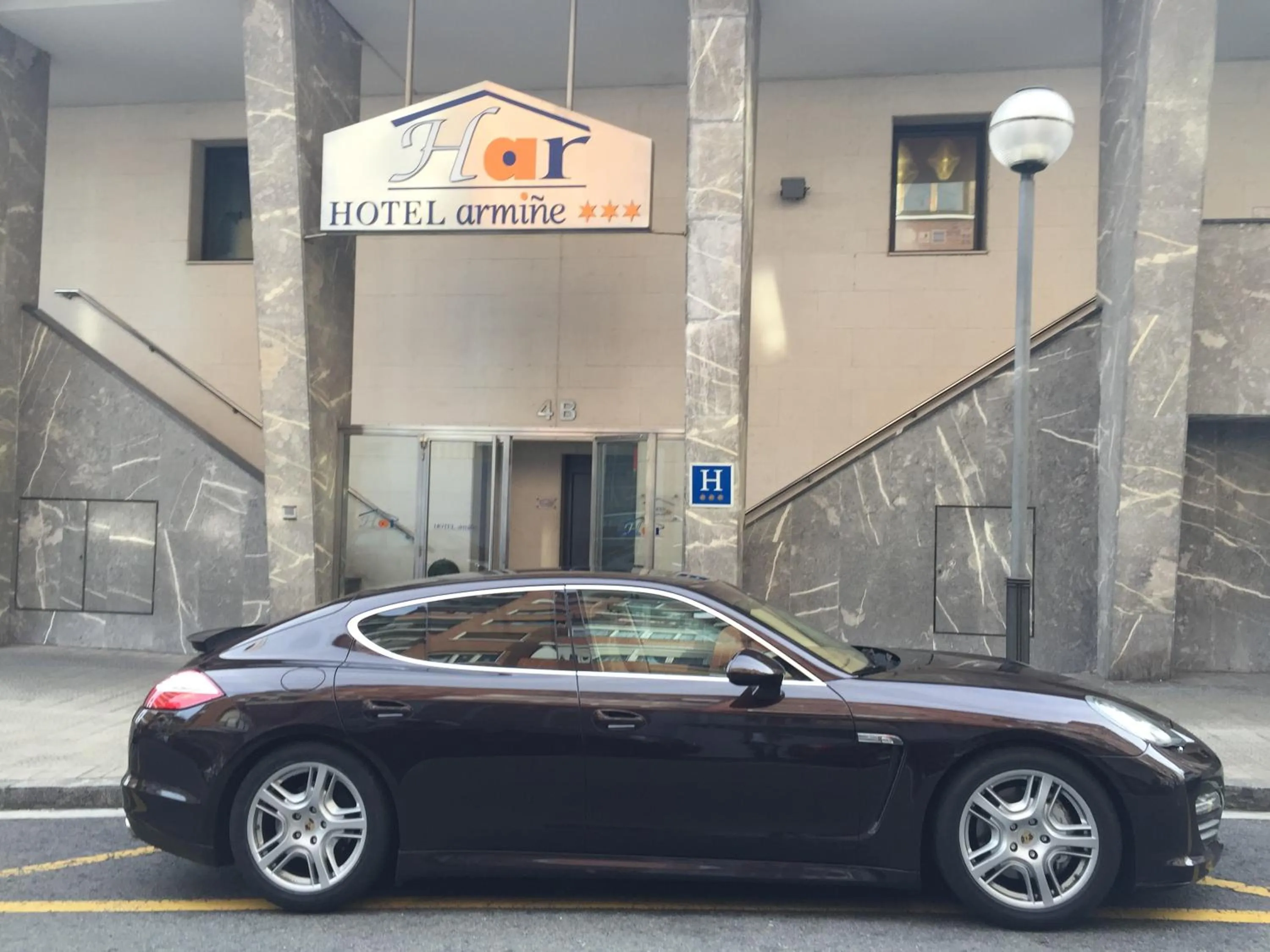 Property building in Hotel Armiñe