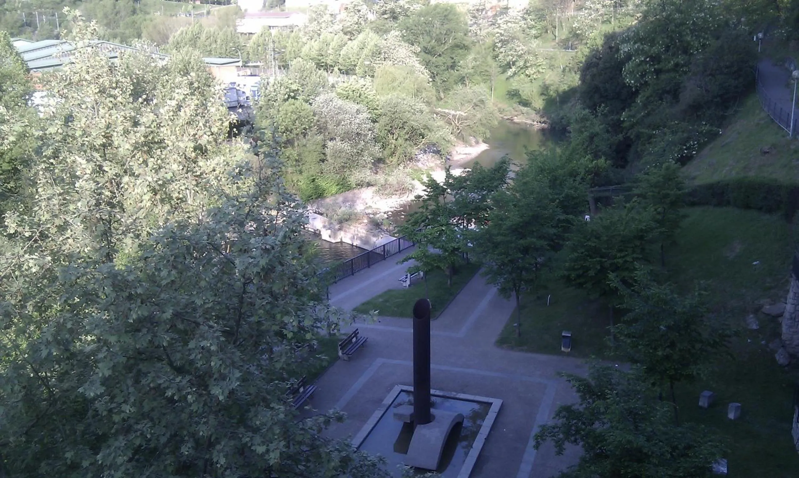 Garden view in Hotel Armiñe