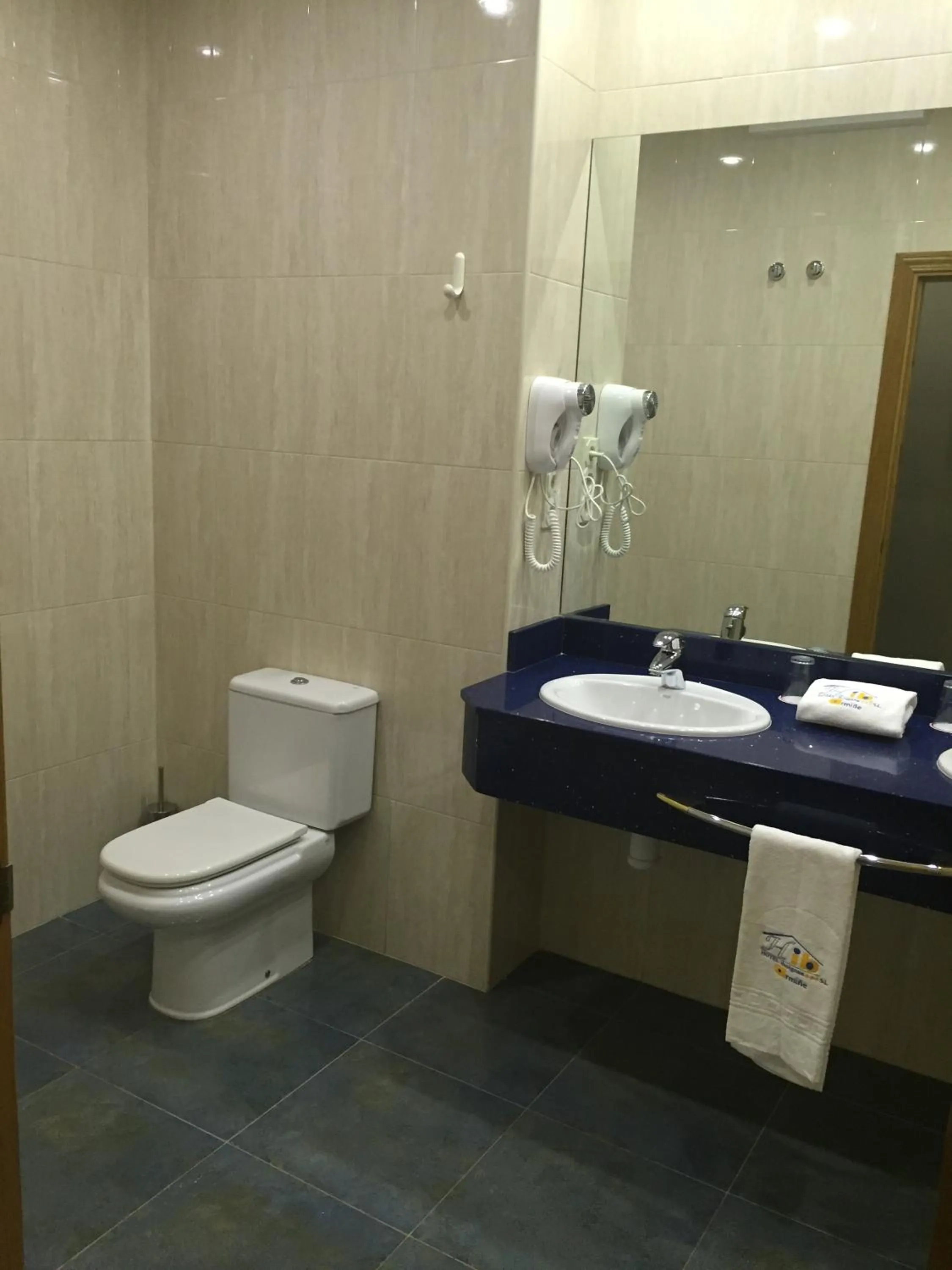 Bathroom in Hotel Armiñe