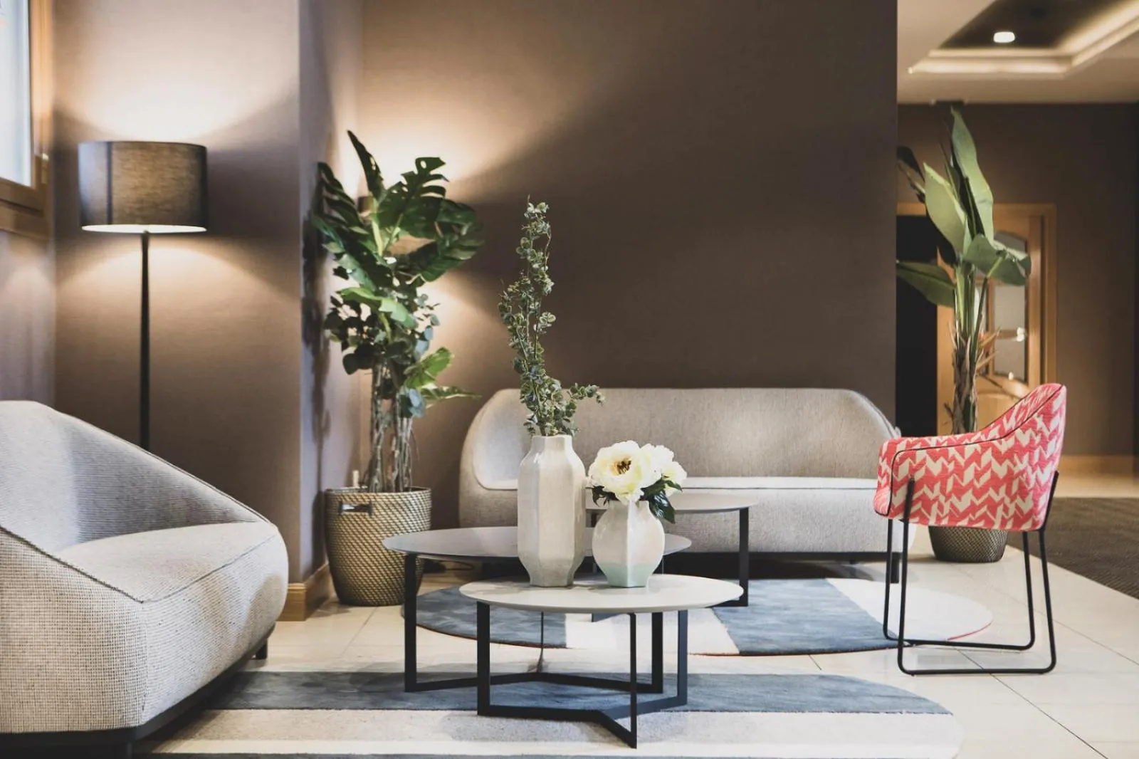 Lobby or reception in Hotel Armiñe