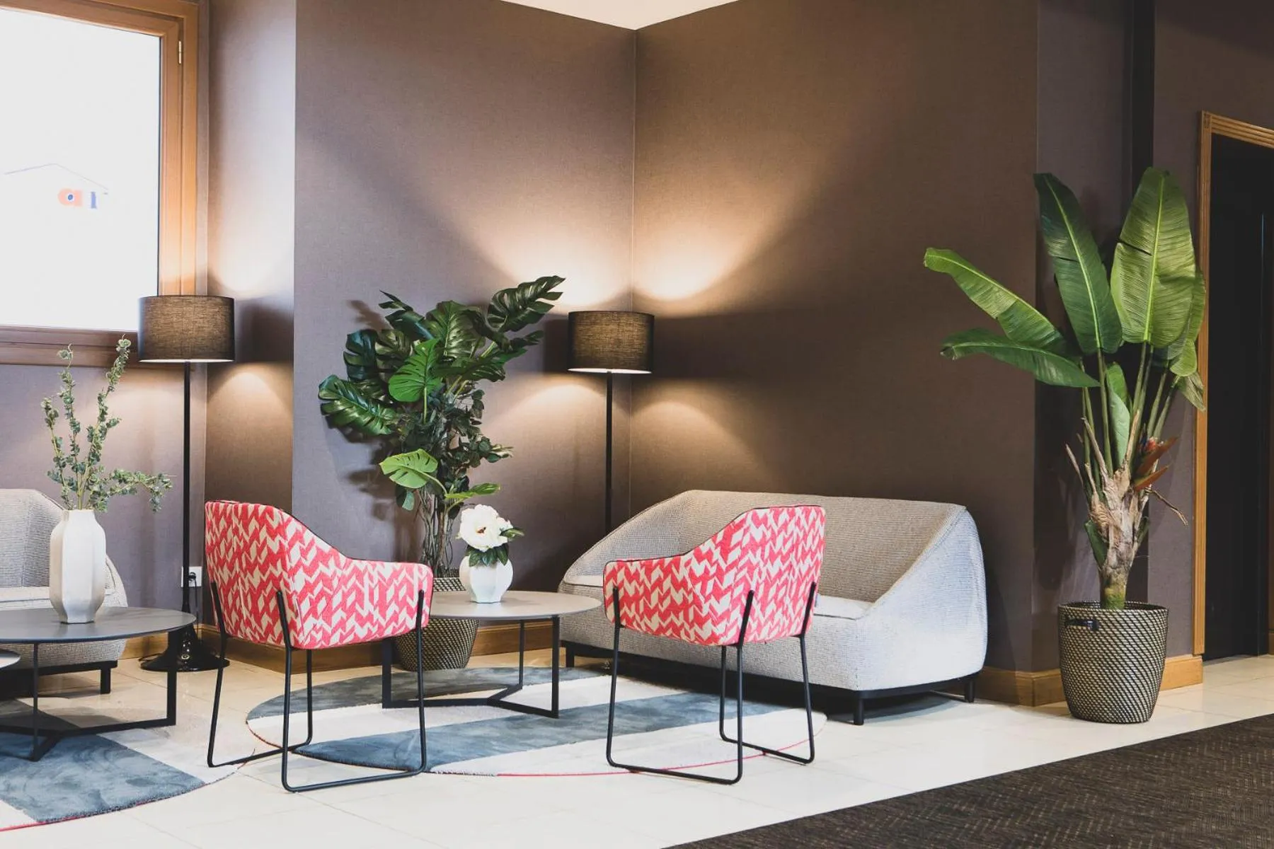 Lobby or reception in Hotel Armiñe