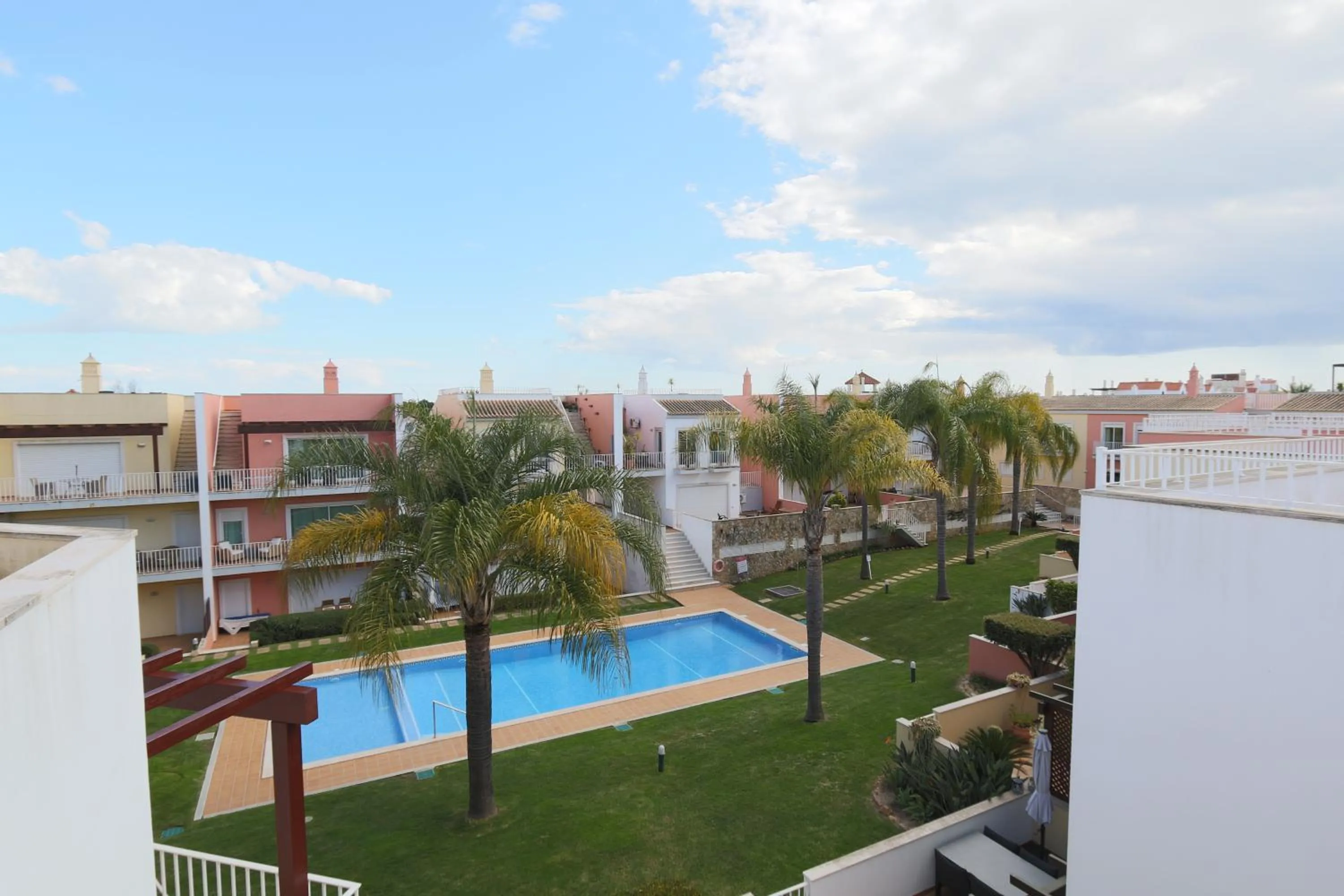 Pool view in The Old Village, Prestige and Solar by Village 4U