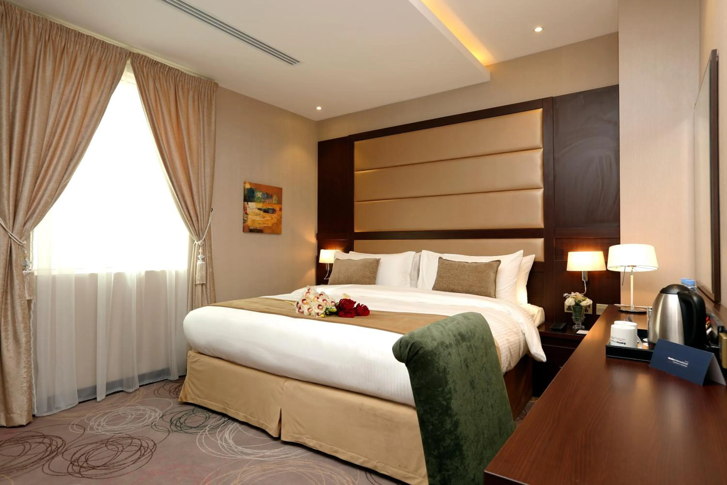 Photo of the whole room, Bed in Swiss Flora Inn Hotel Riyadh