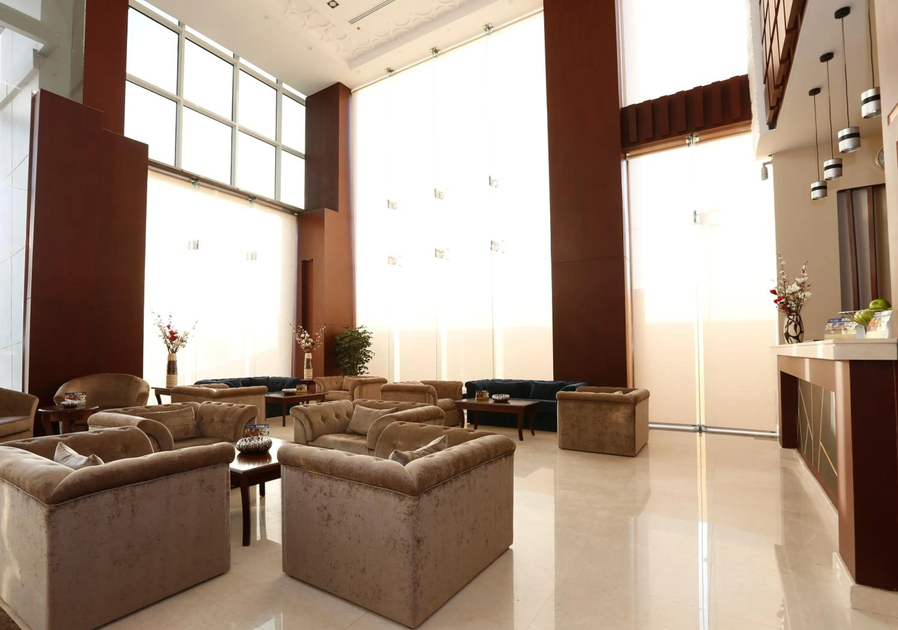 Seating area in Swiss Flora Inn Hotel Riyadh