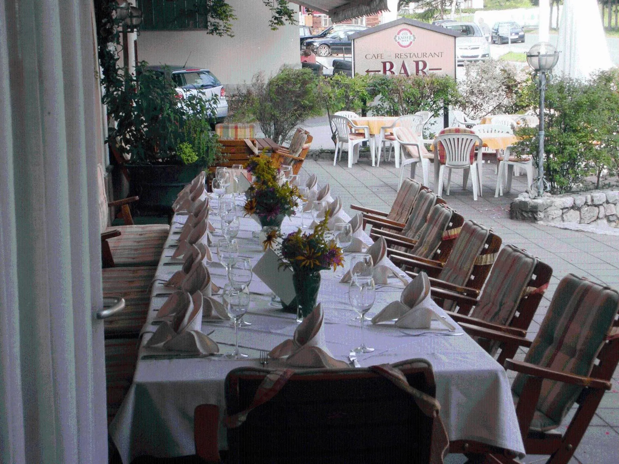 Patio in Landgasthof Dorferwirt