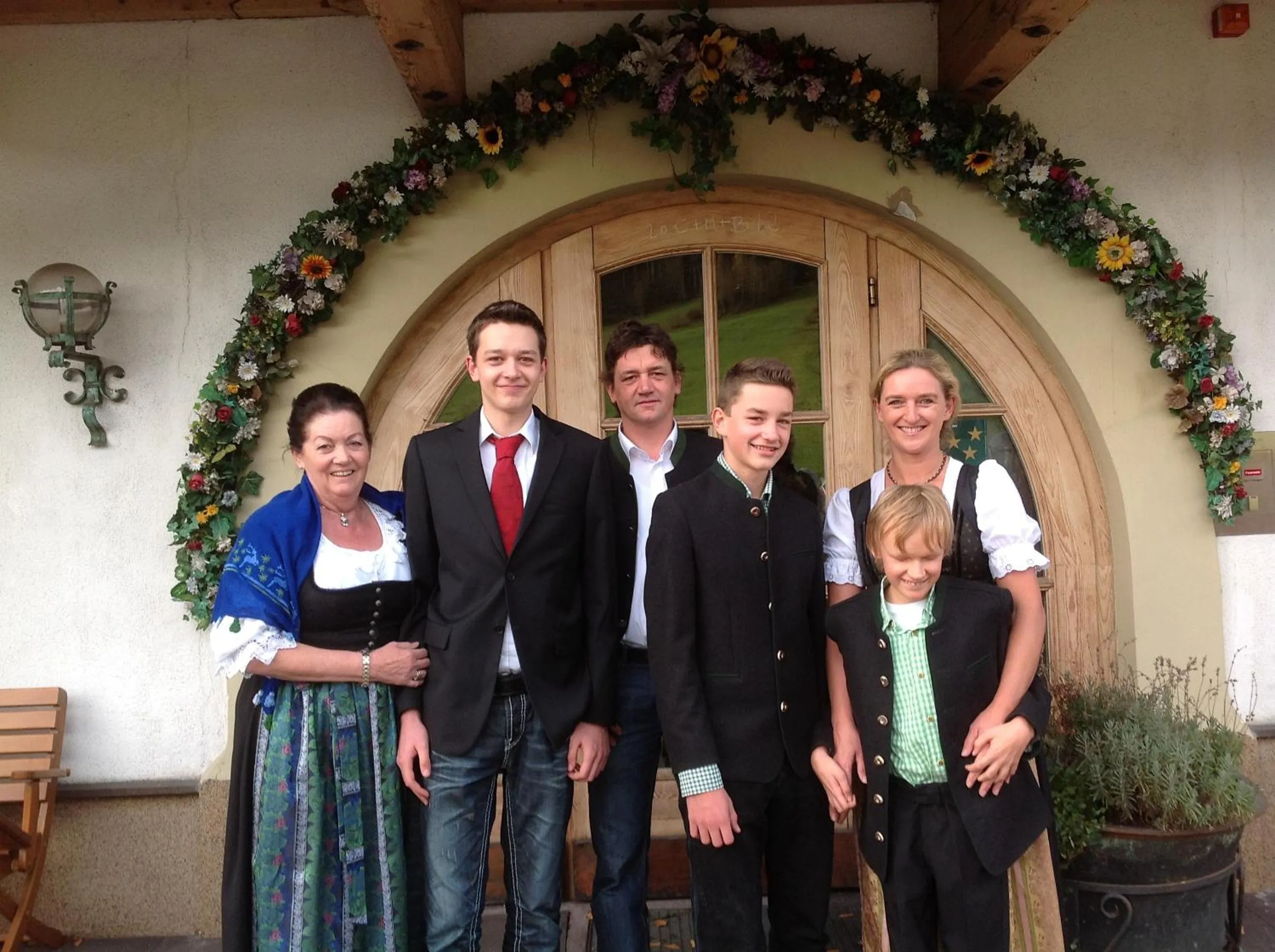 Family in Landgasthof Dorferwirt