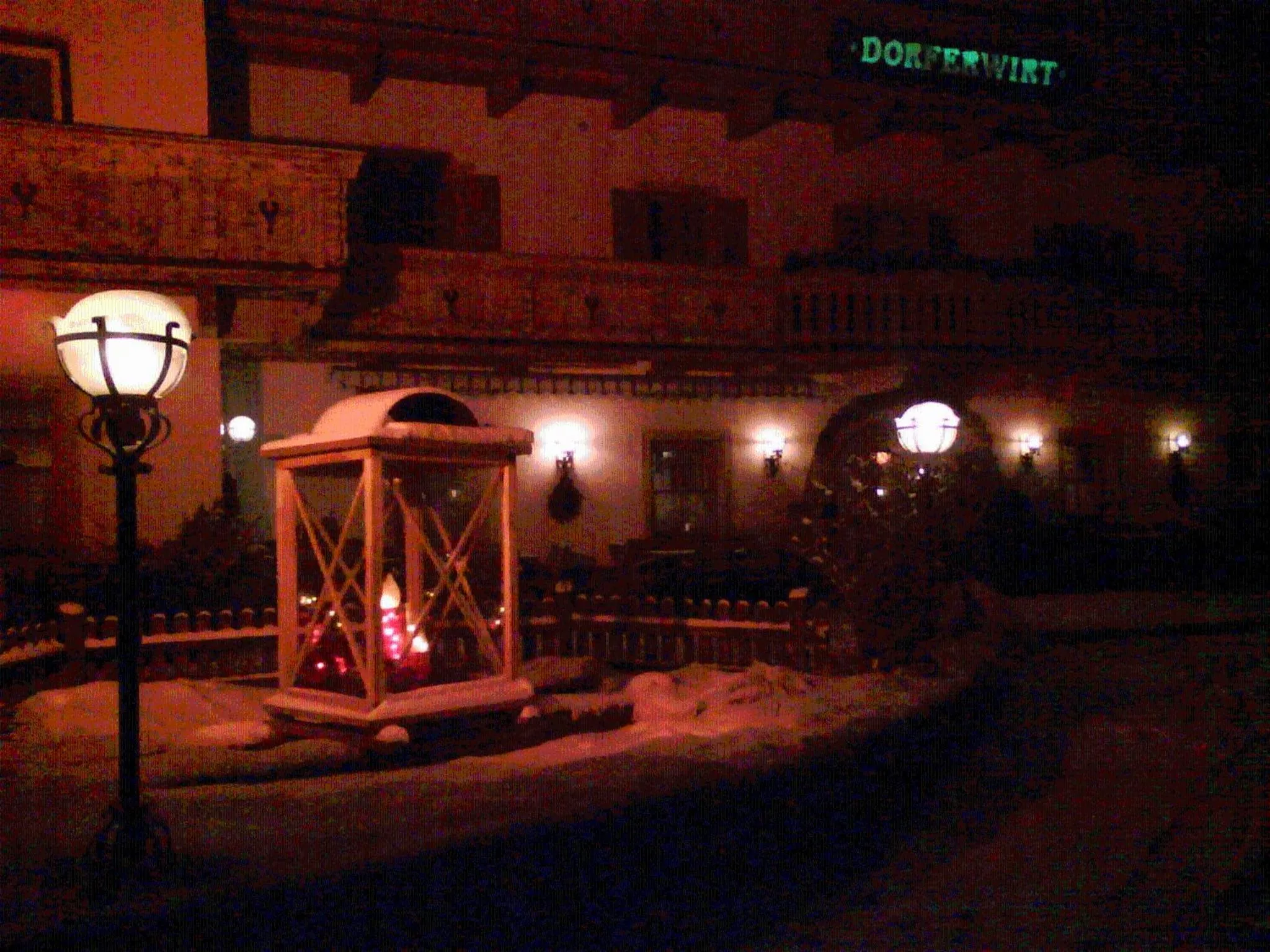 Night in Landgasthof Dorferwirt