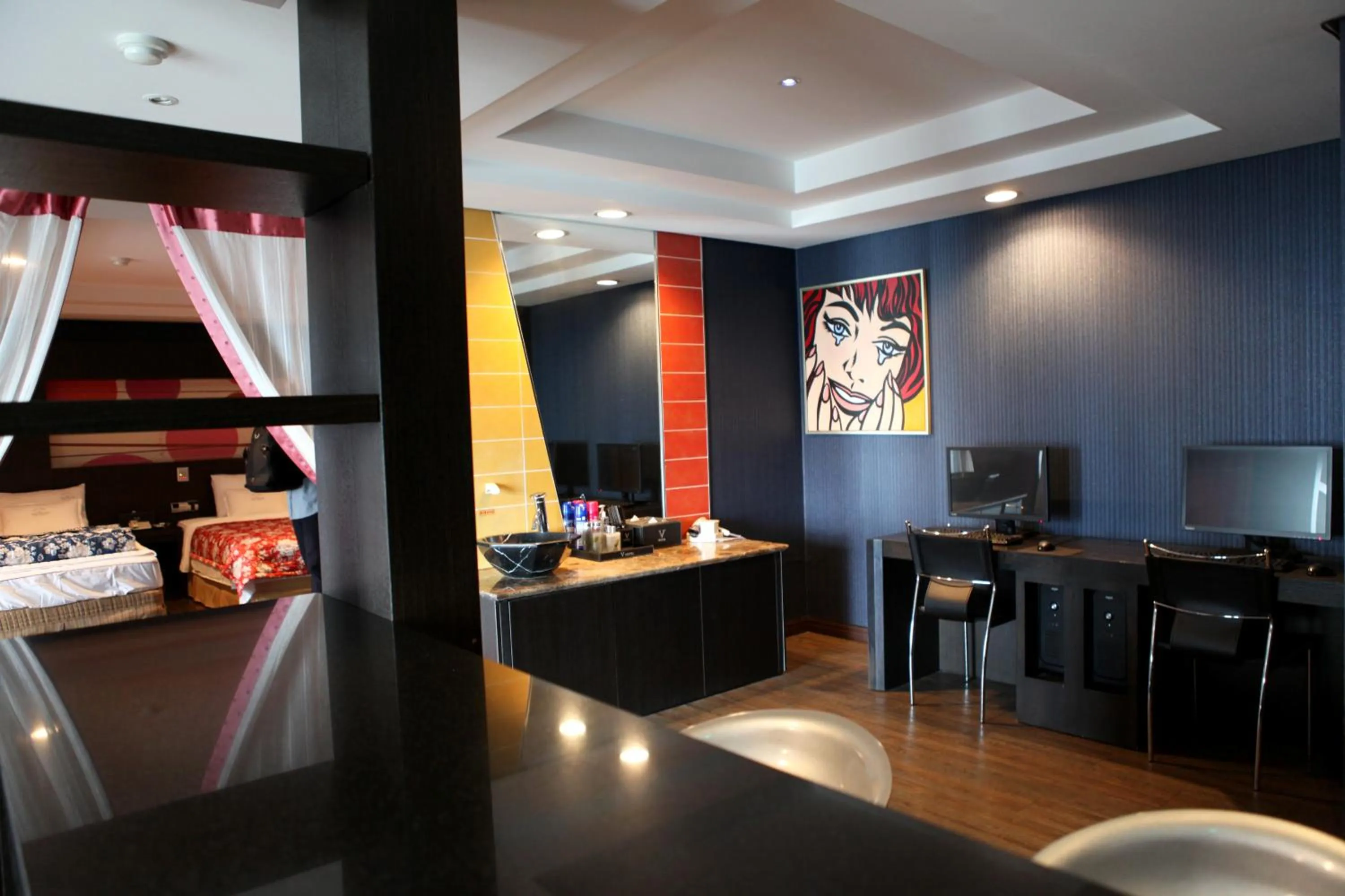 Decorative detail in V Motel Songdo