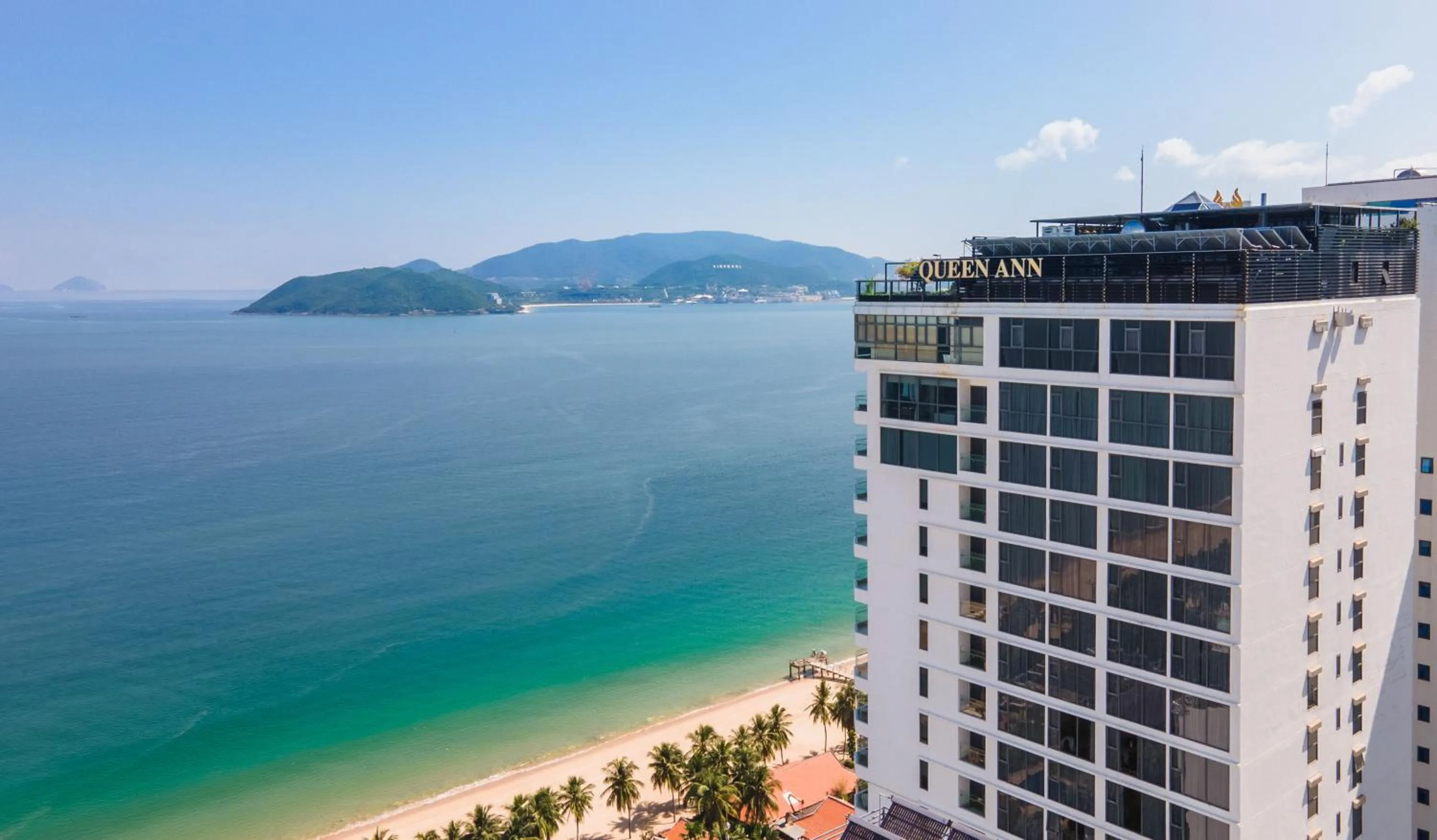 Property building in Queen Ann Nha Trang Hotel