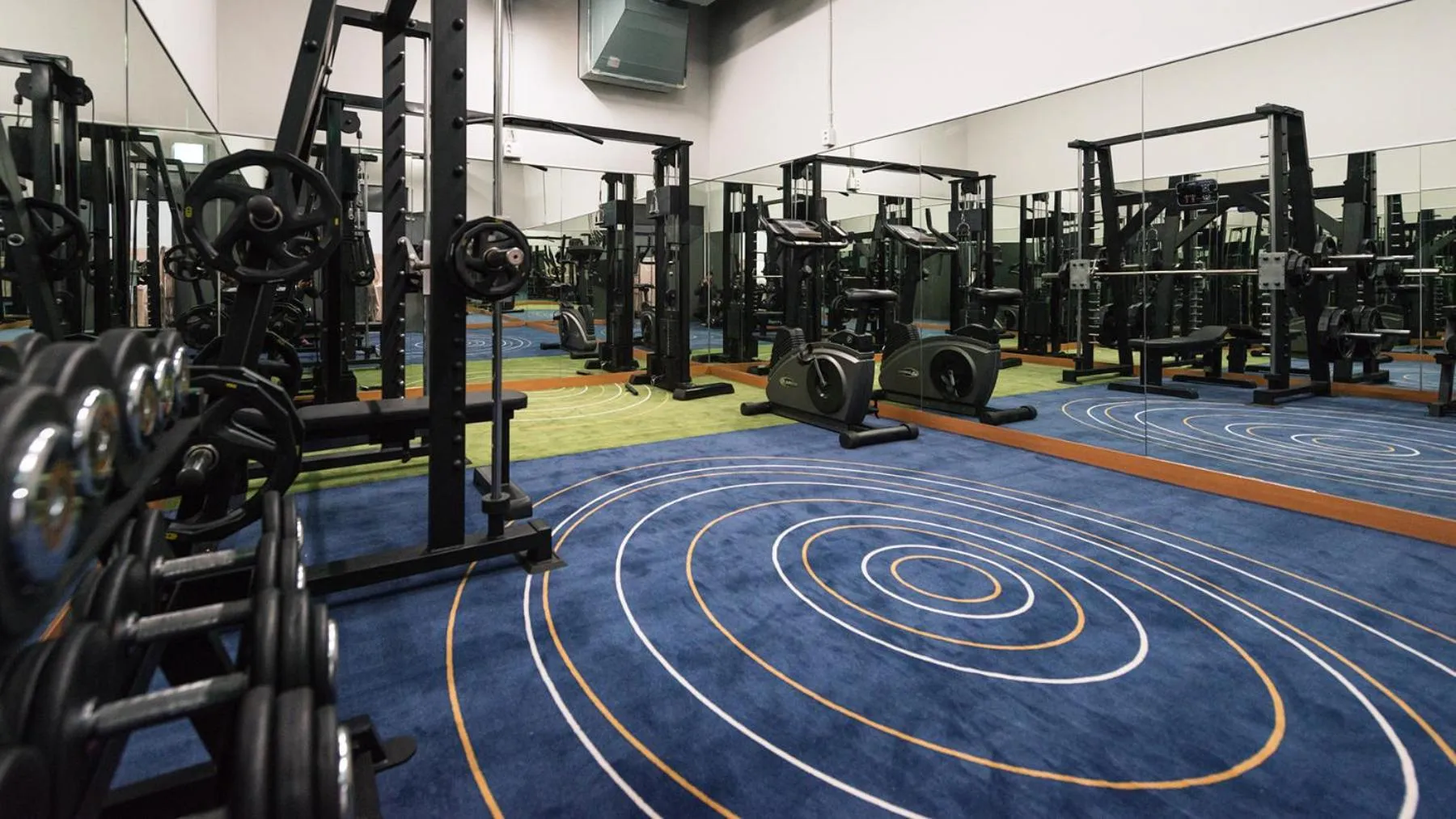 Fitness centre/facilities in Best Louis Hamilton Hotel Changwon