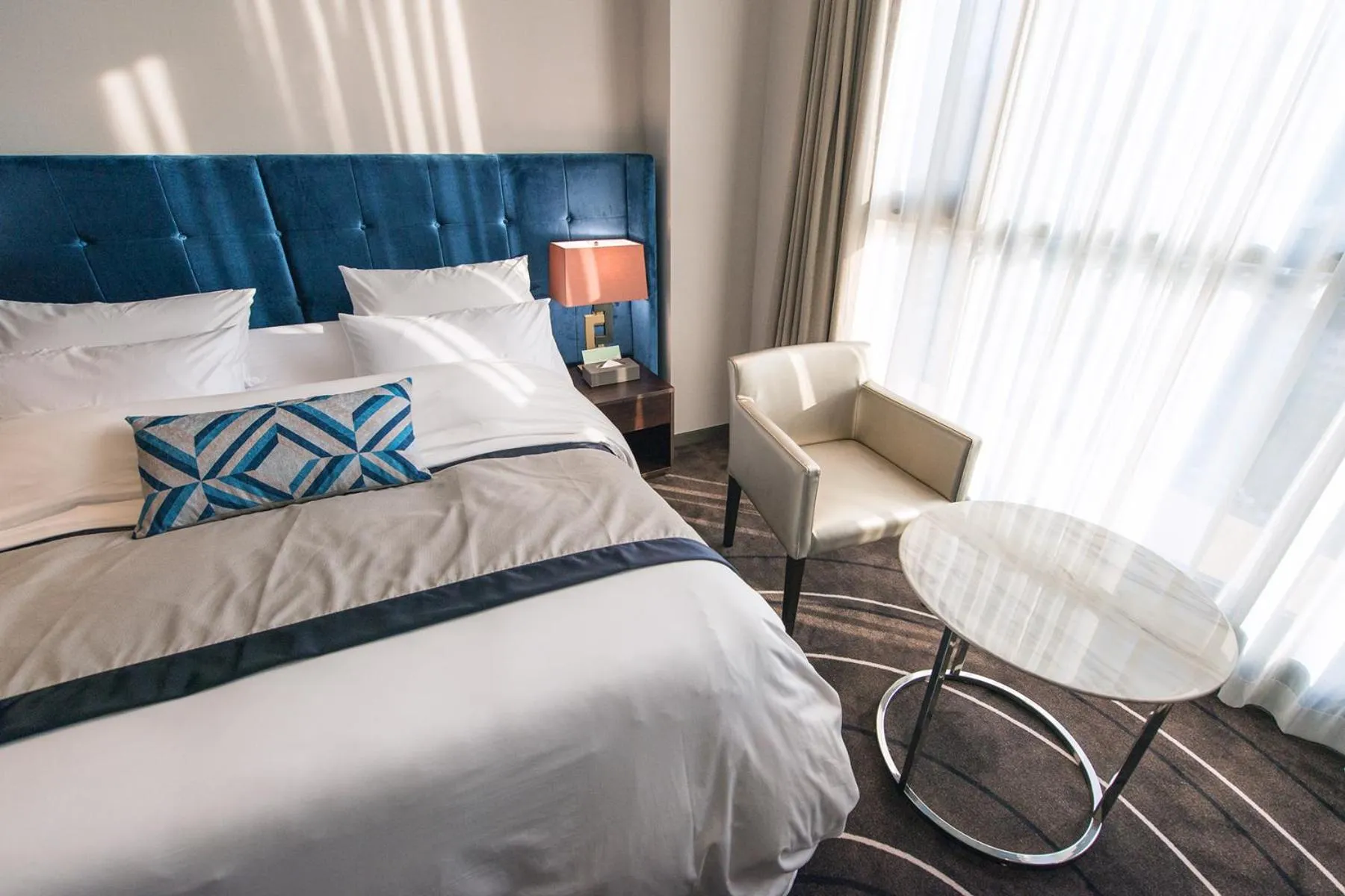 Bed in Best Louis Hamilton Hotel Changwon