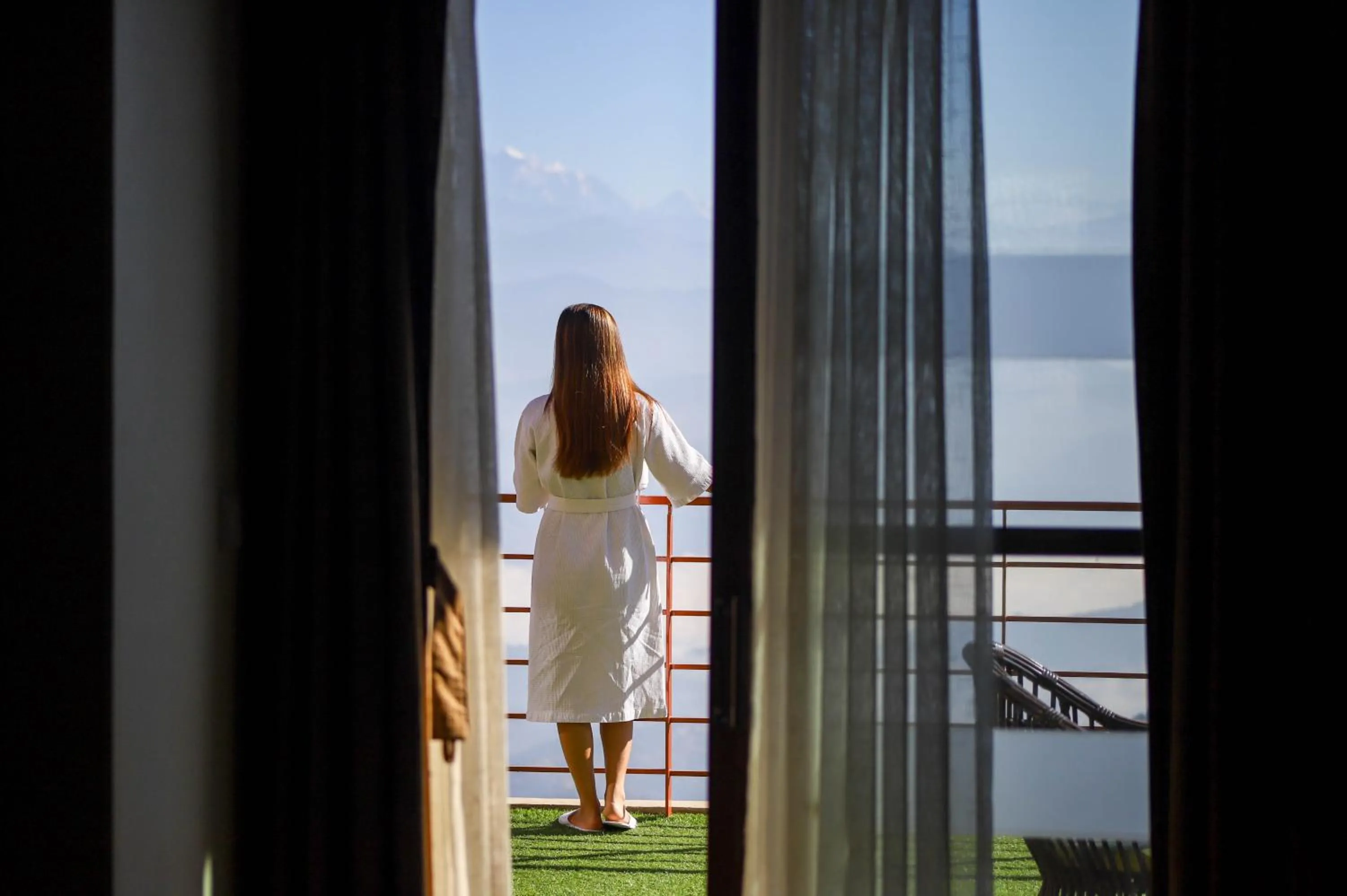 Balcony/Terrace in Hotel Mystic Mountain