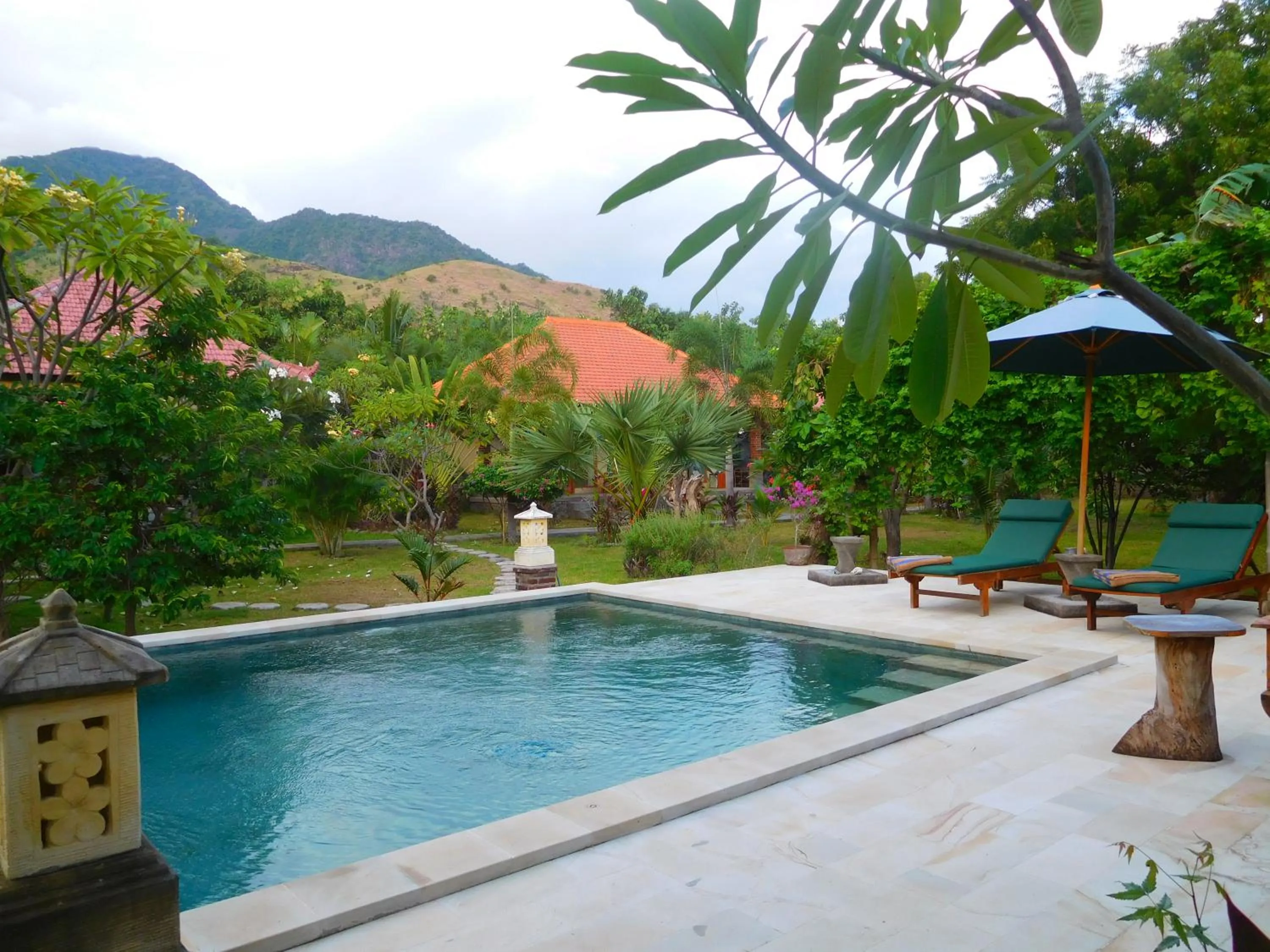 Garden view in TEGAL SARI, Pemuteran- North Bali
