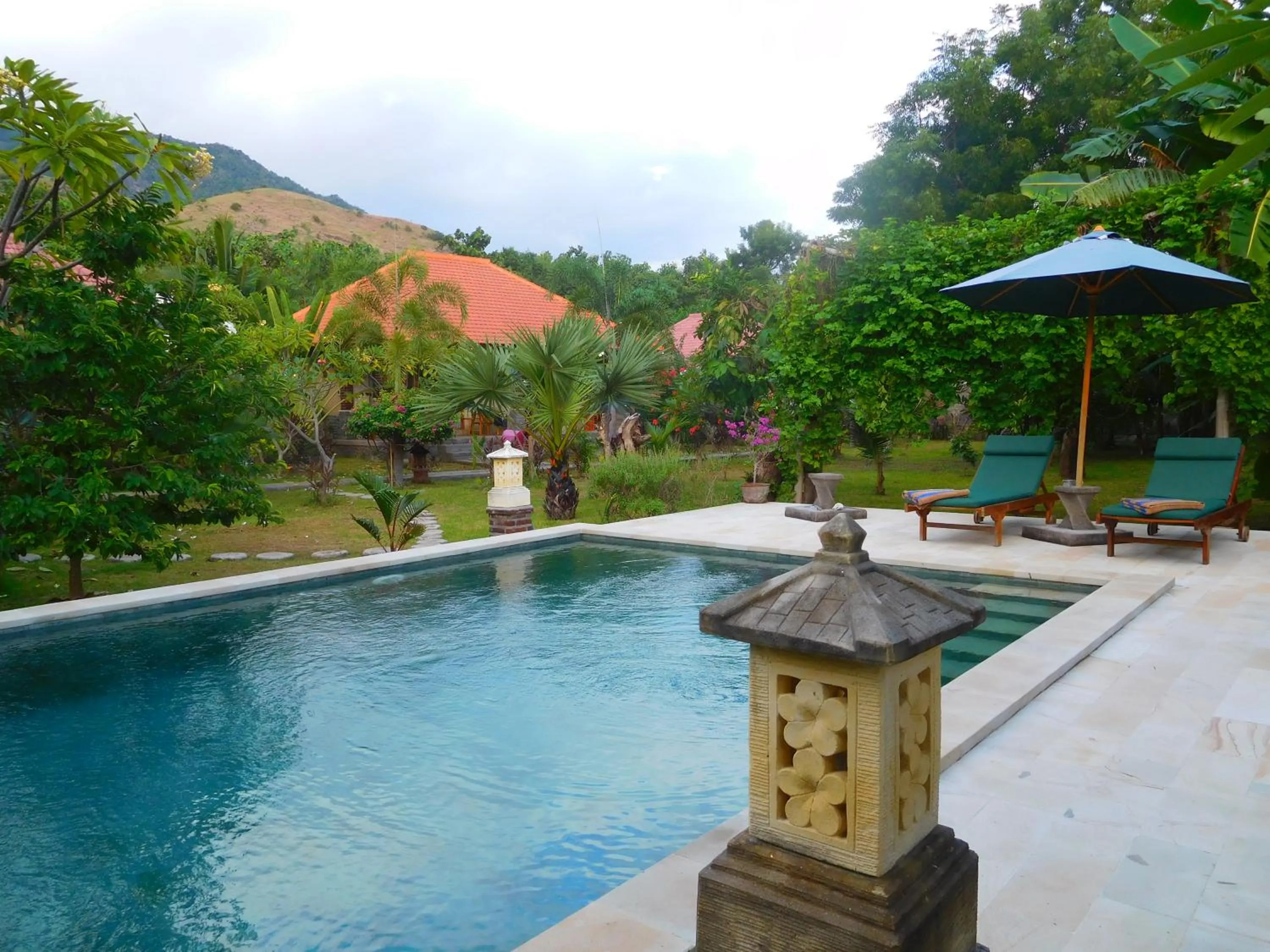 Swimming pool in TEGAL SARI, Pemuteran- North Bali