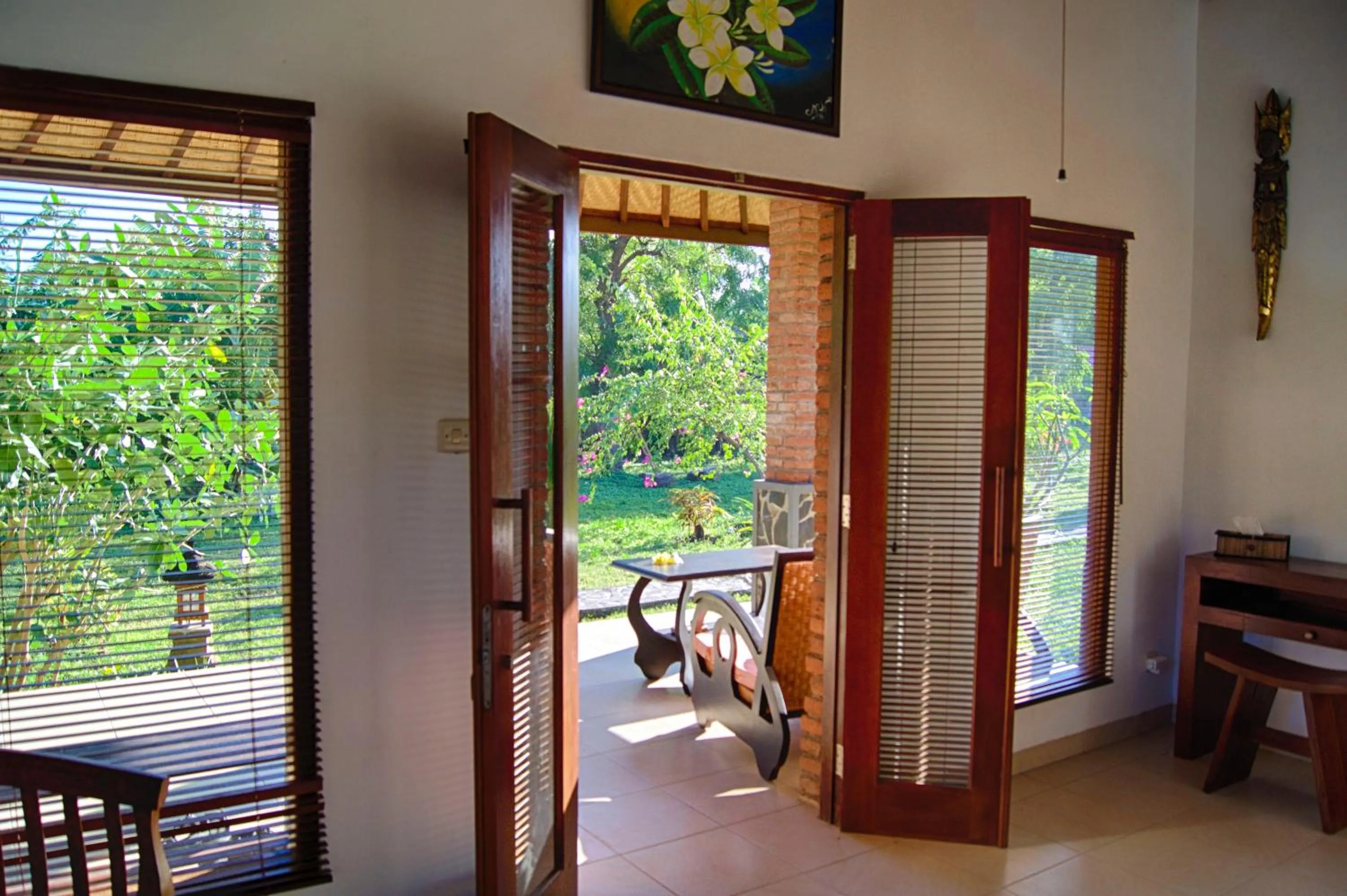 Garden view in TEGAL SARI, Pemuteran- North Bali