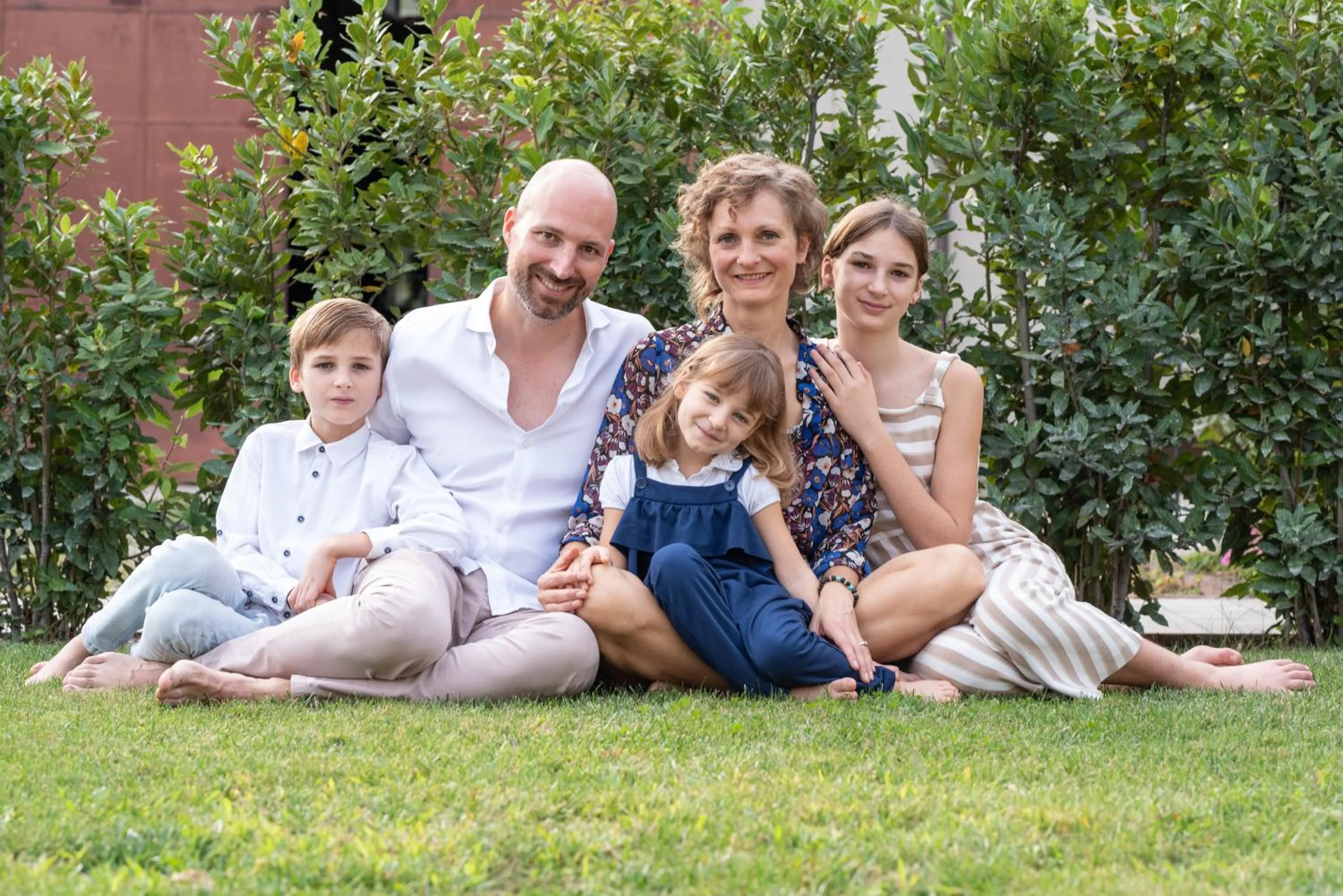 Family in Villa di Cazzano - BioLuxury Living