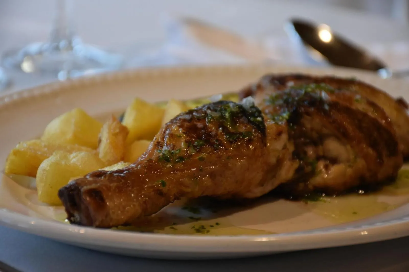 Food in Hotel & Restaurante Peña