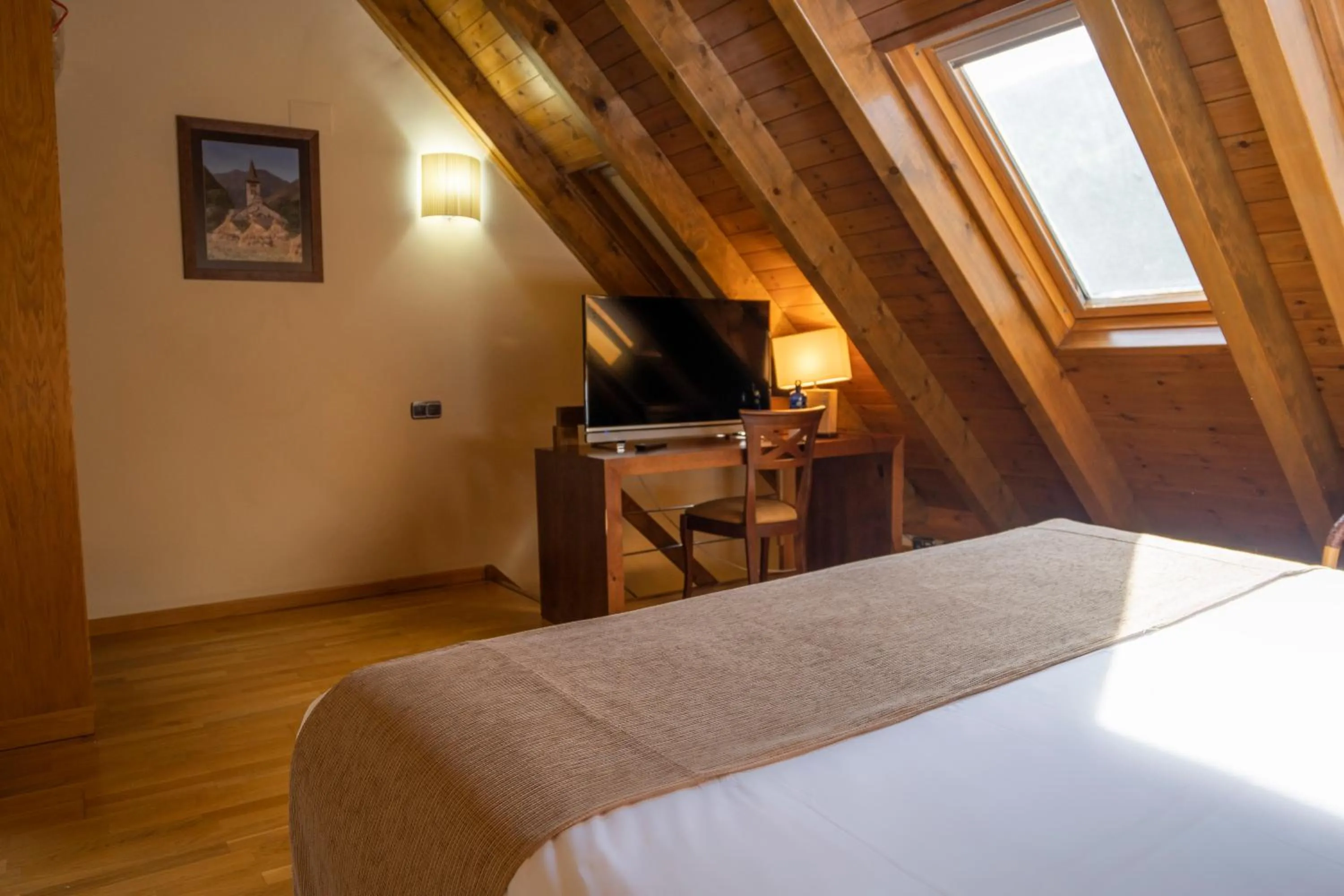 Bedroom, Bed in Hotel & Restaurante Peña