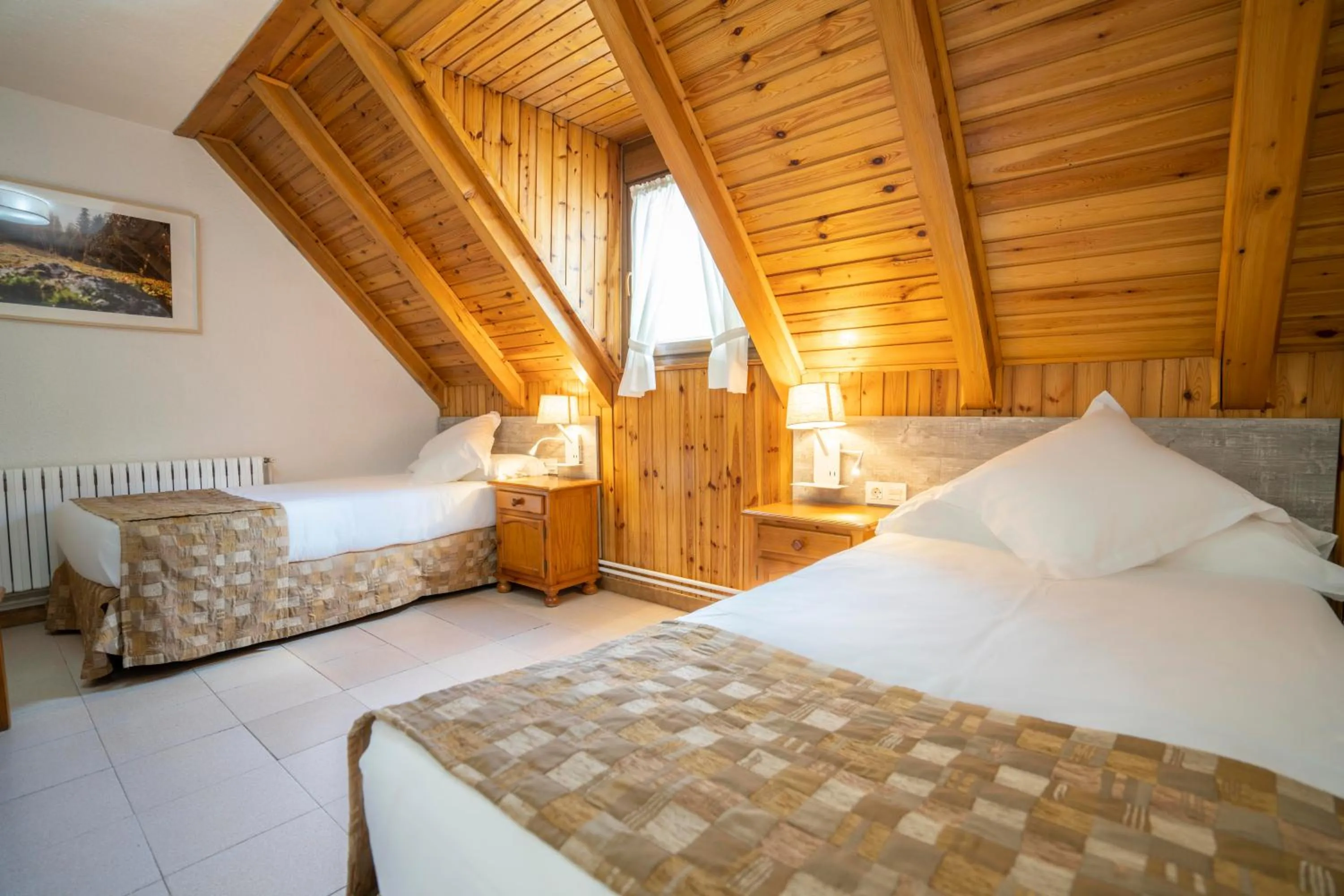 Bed in Hotel & Restaurante Peña