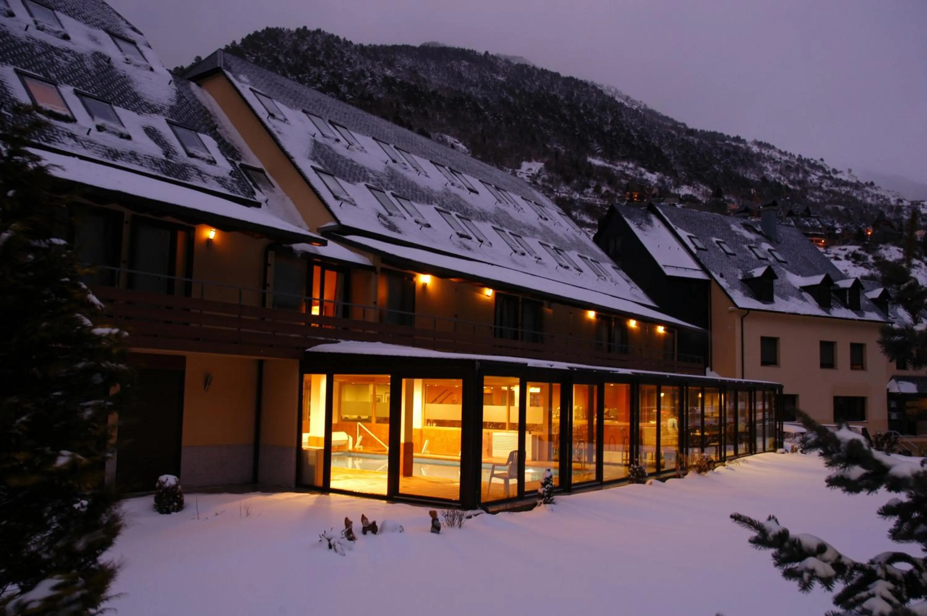 Property building in Hotel & Restaurante Peña