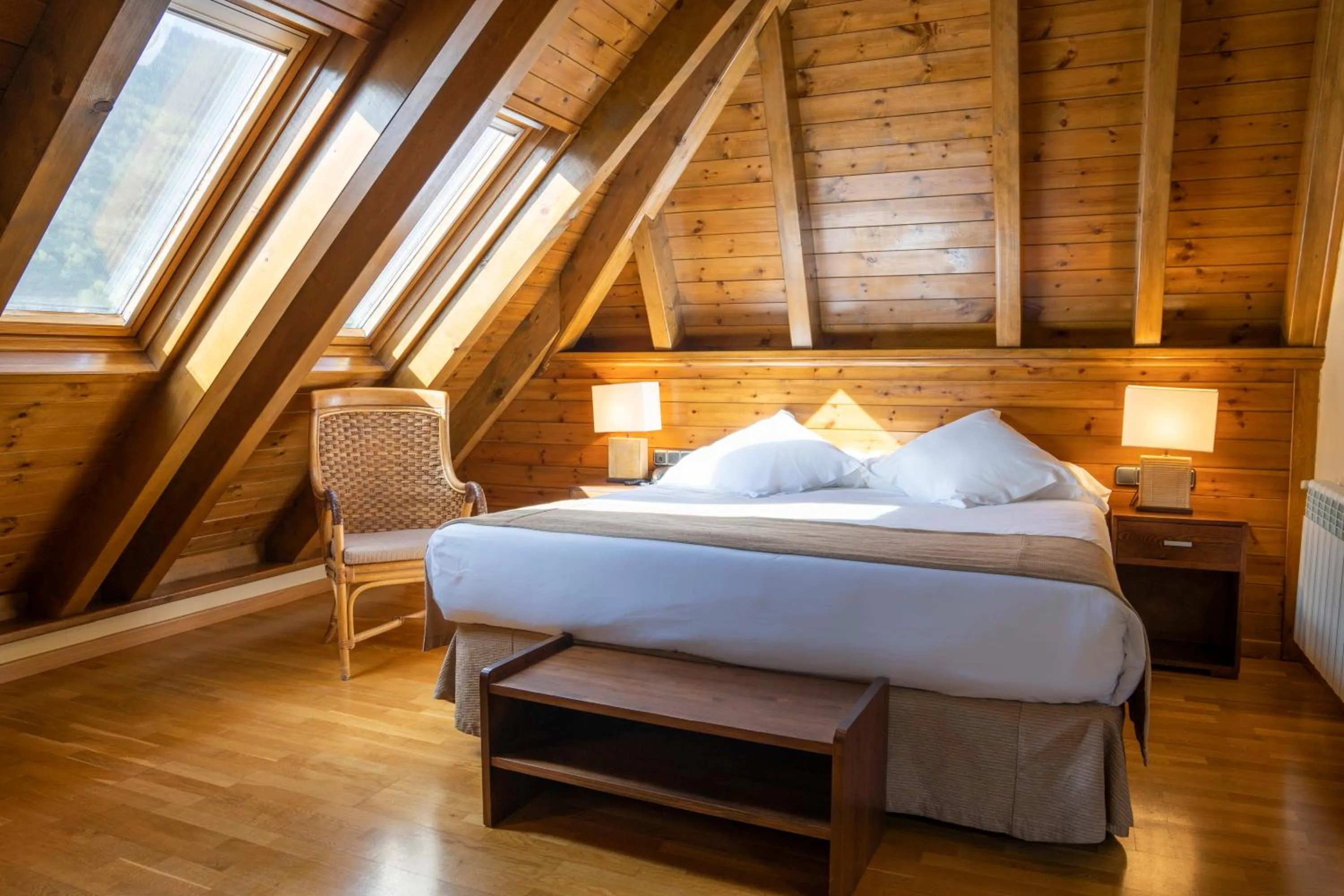 Bed in Hotel & Restaurante Peña