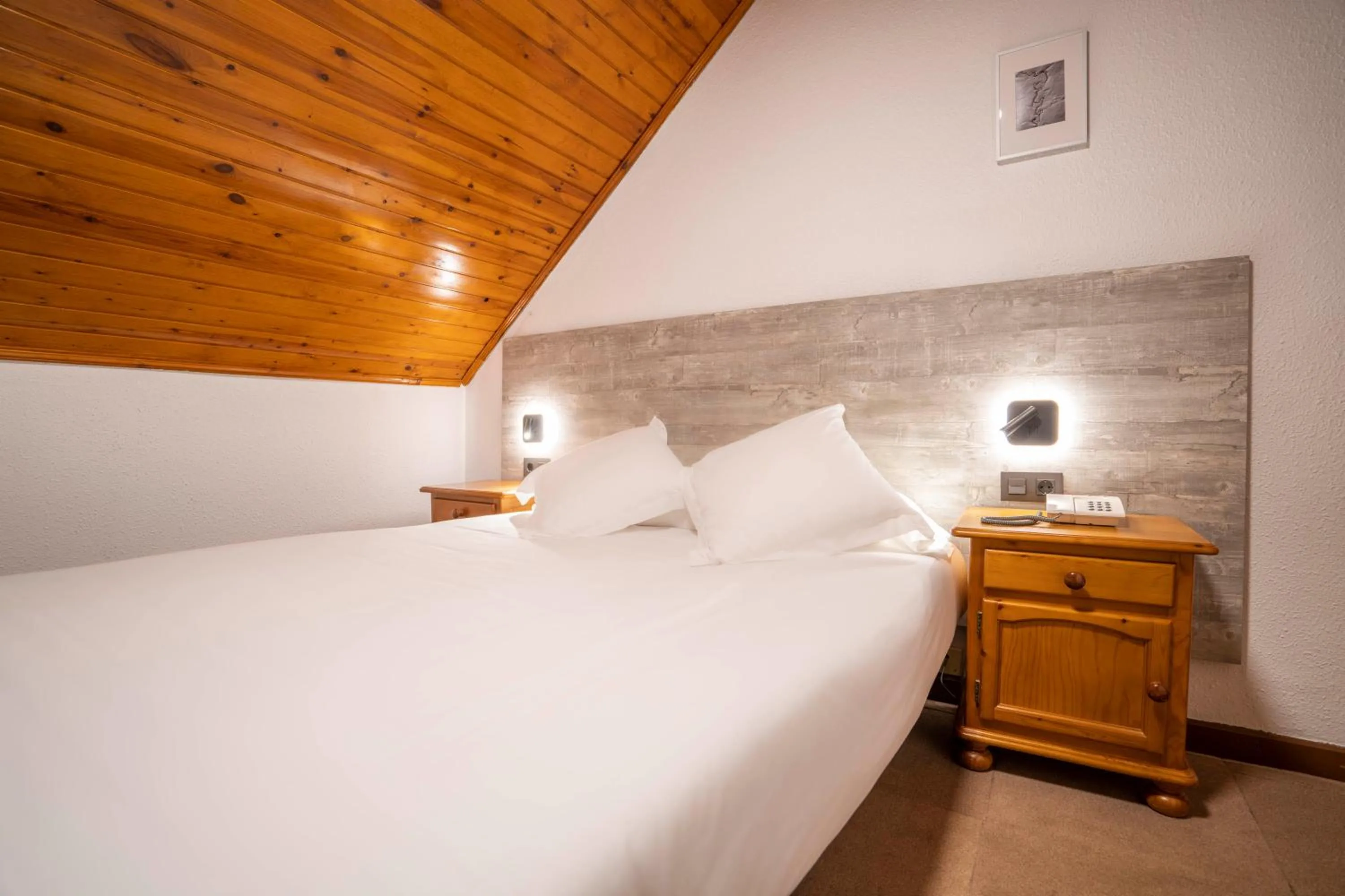 Bed in Hotel & Restaurante Peña