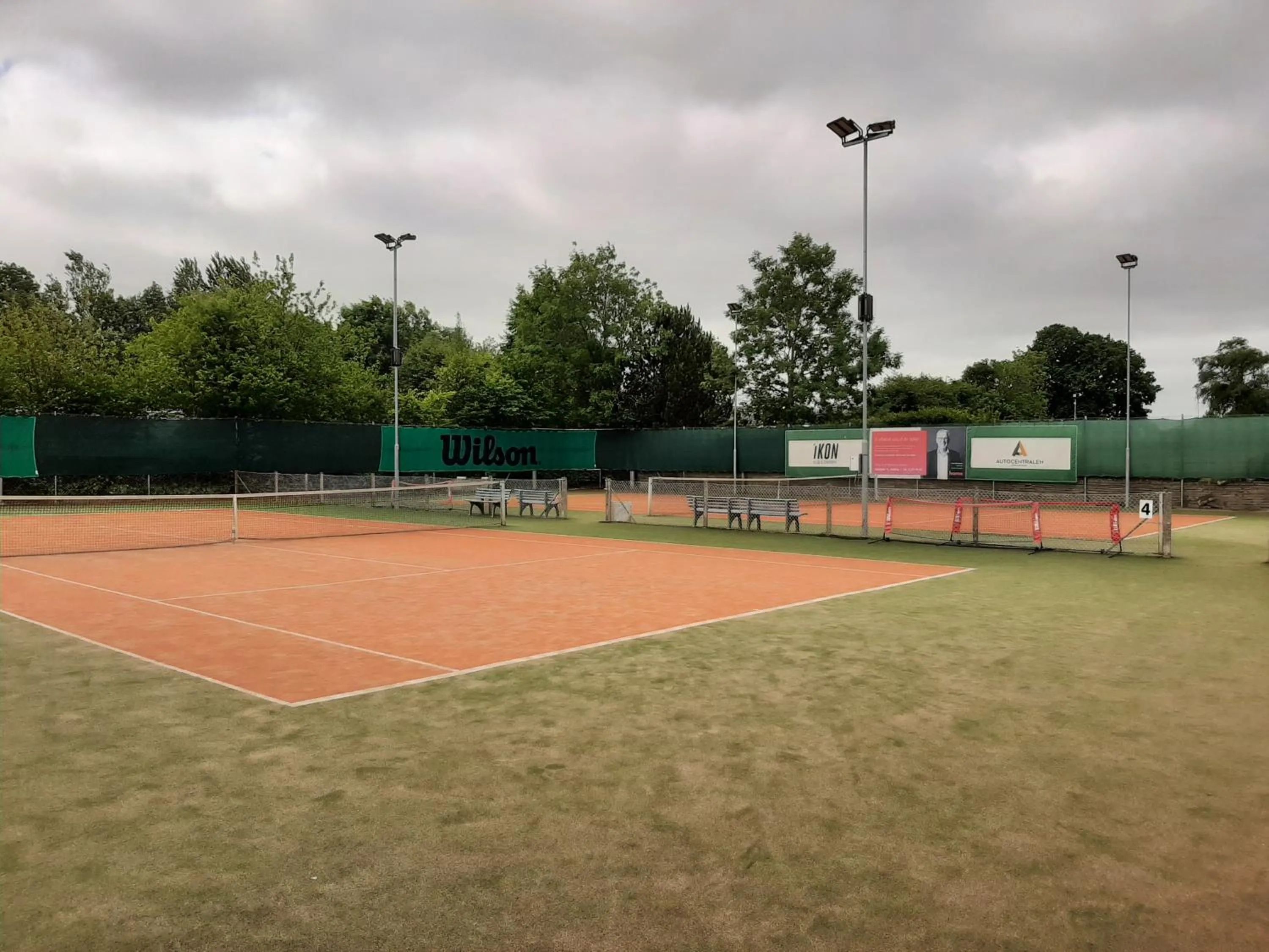 Tennis court in Kolding Sportel