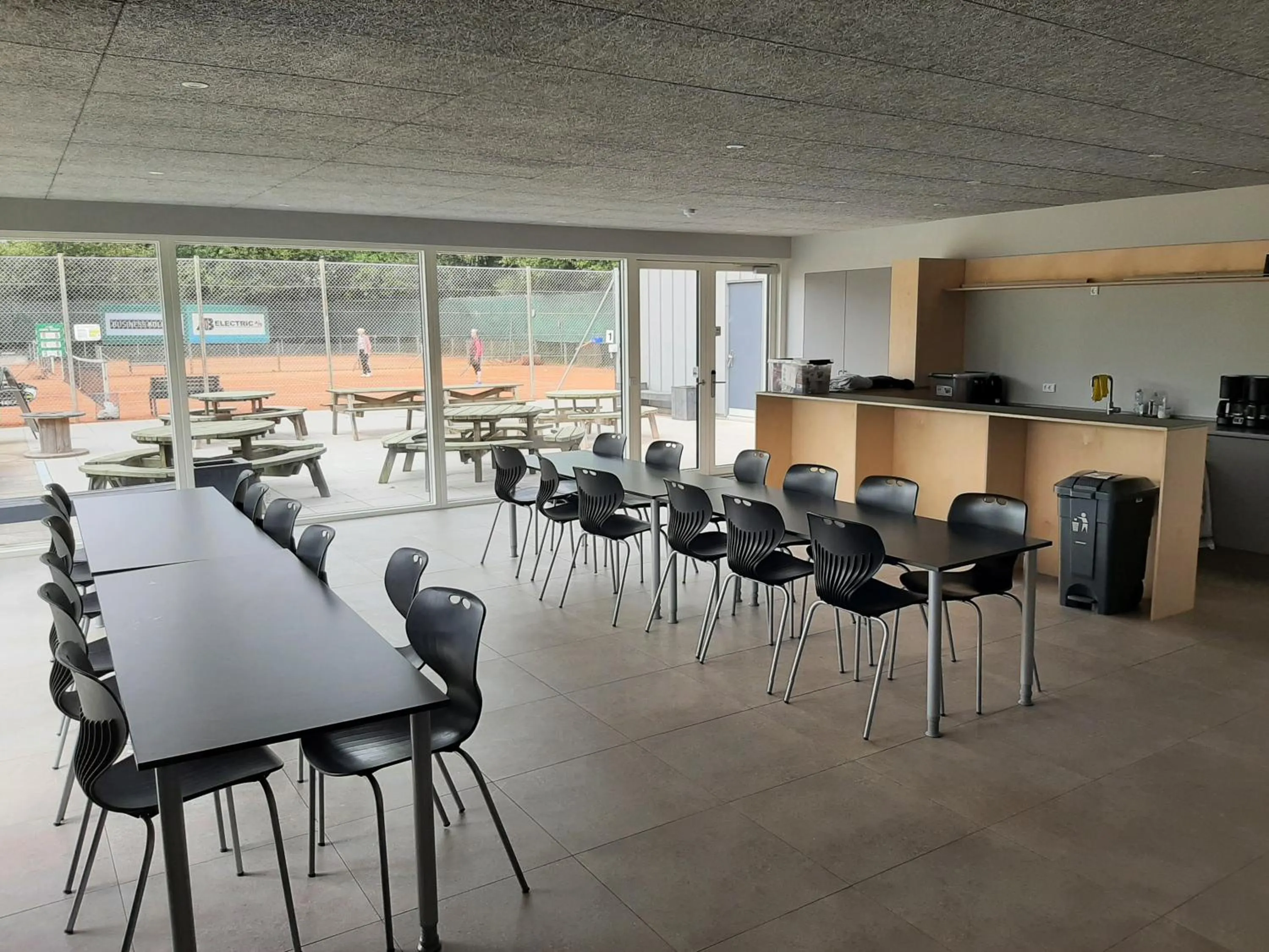 Seating area in Kolding Sportel