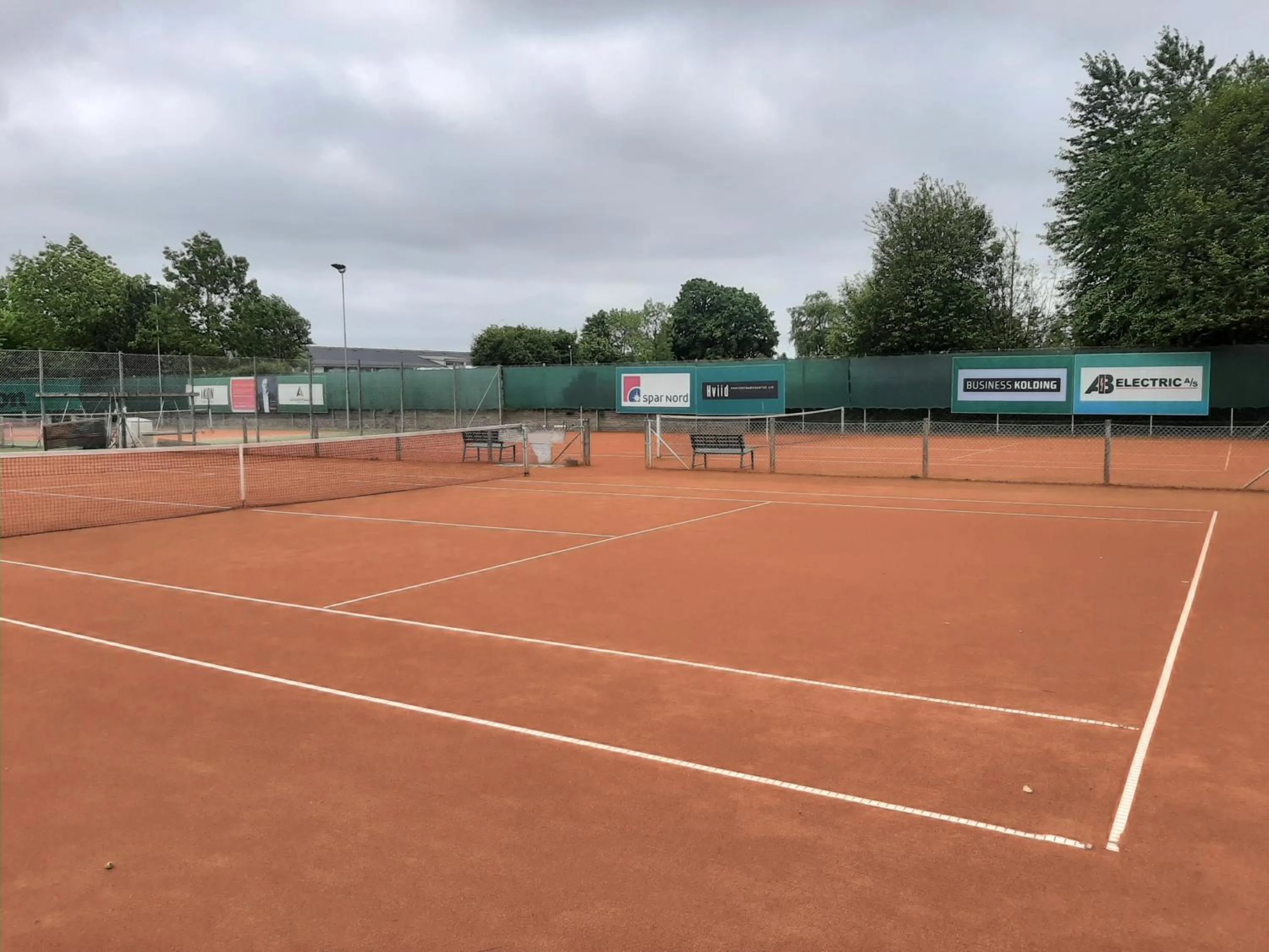 Tennis court in Kolding Sportel