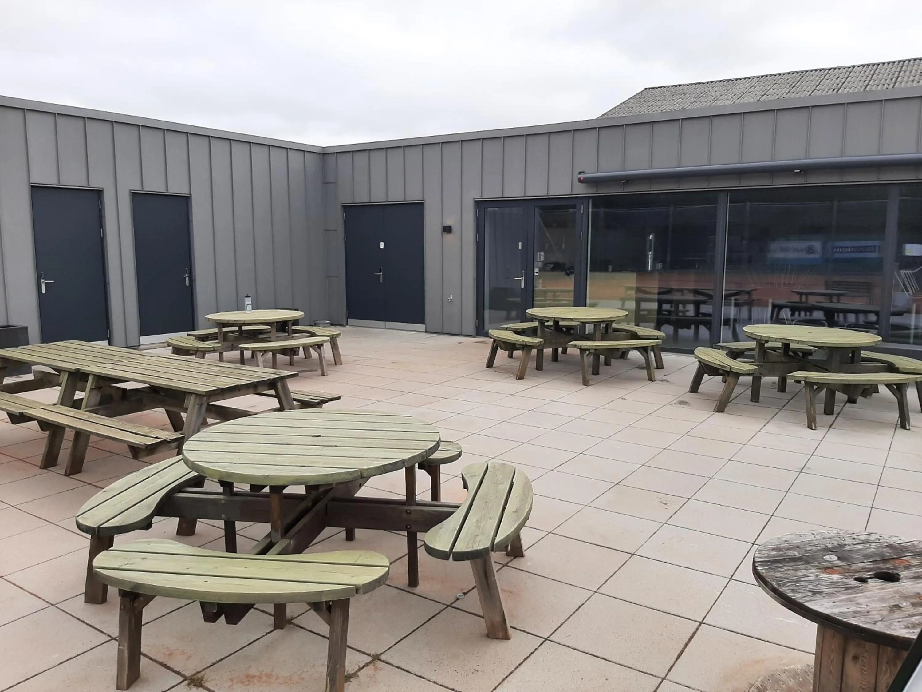 Seating area in Kolding Sportel