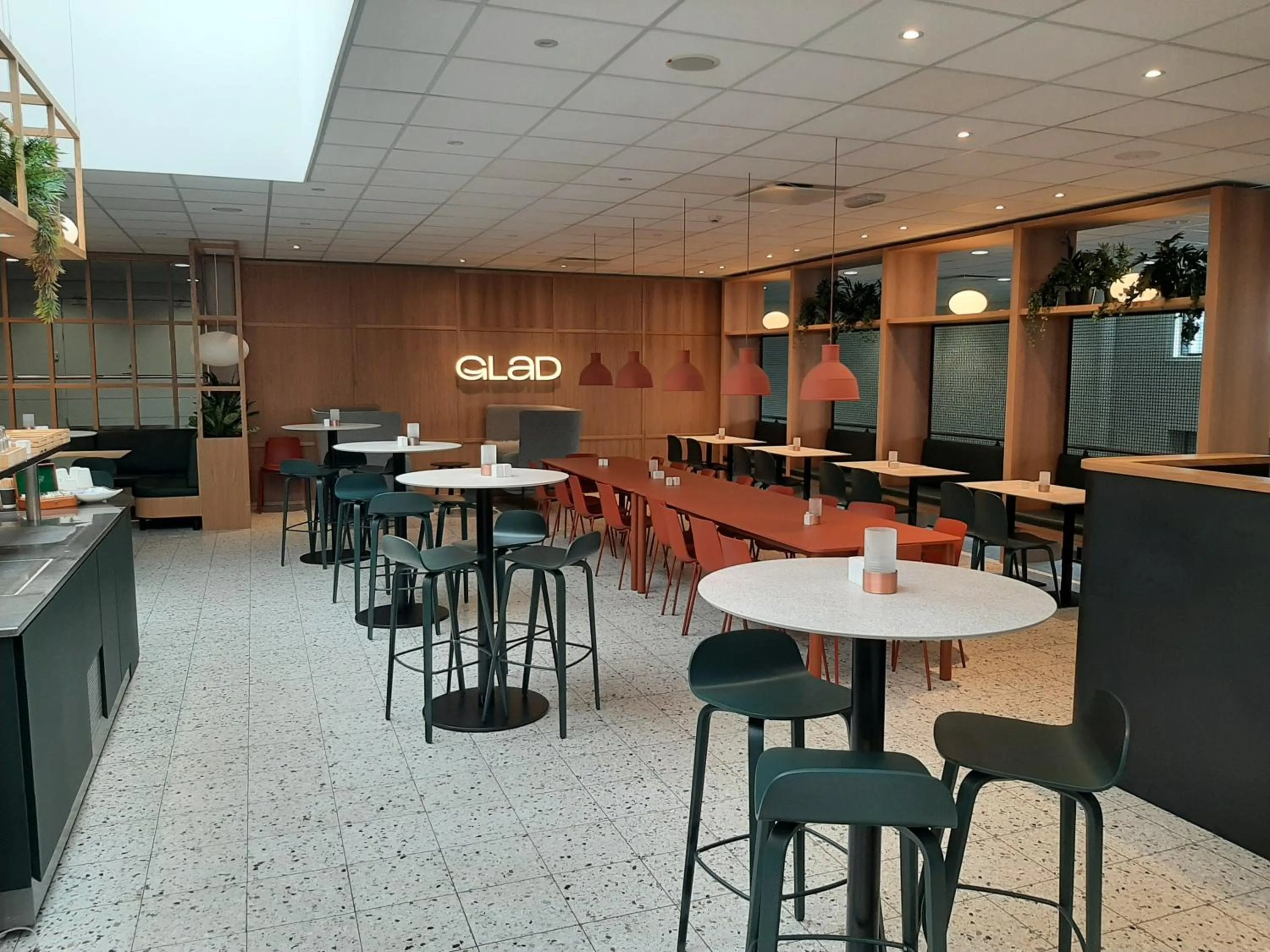 Dining area in Kolding Sportel