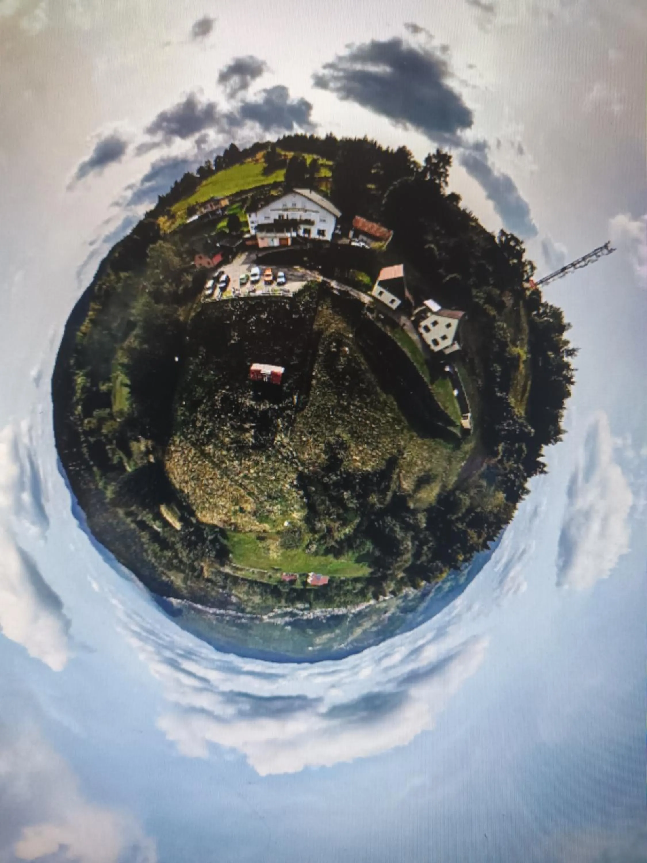 Bird's eye view in Auberge Obersolberg