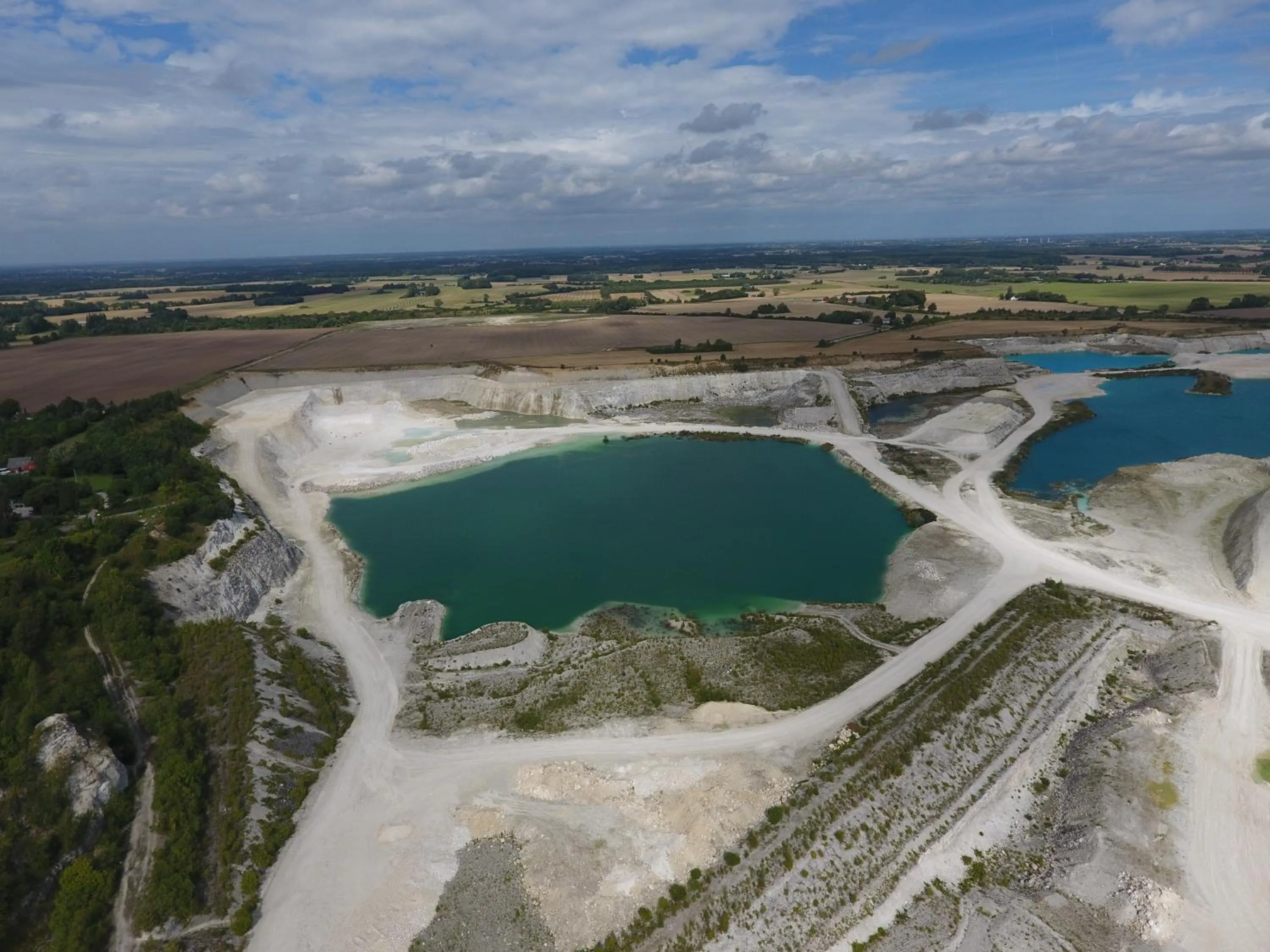 Hiking in Danhostel Faxe Kalkbrud