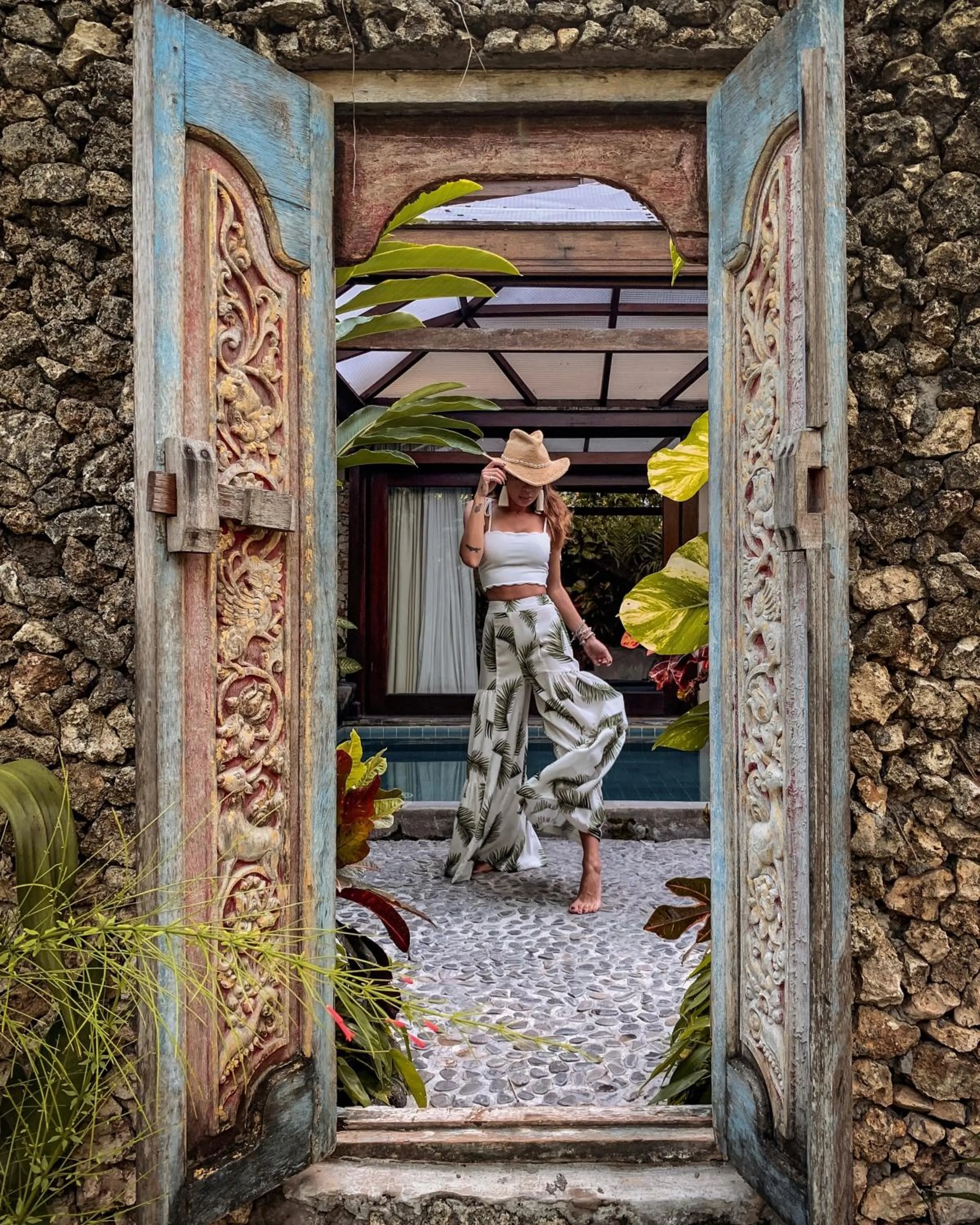 Facade/entrance in Hotel Tugu Bali