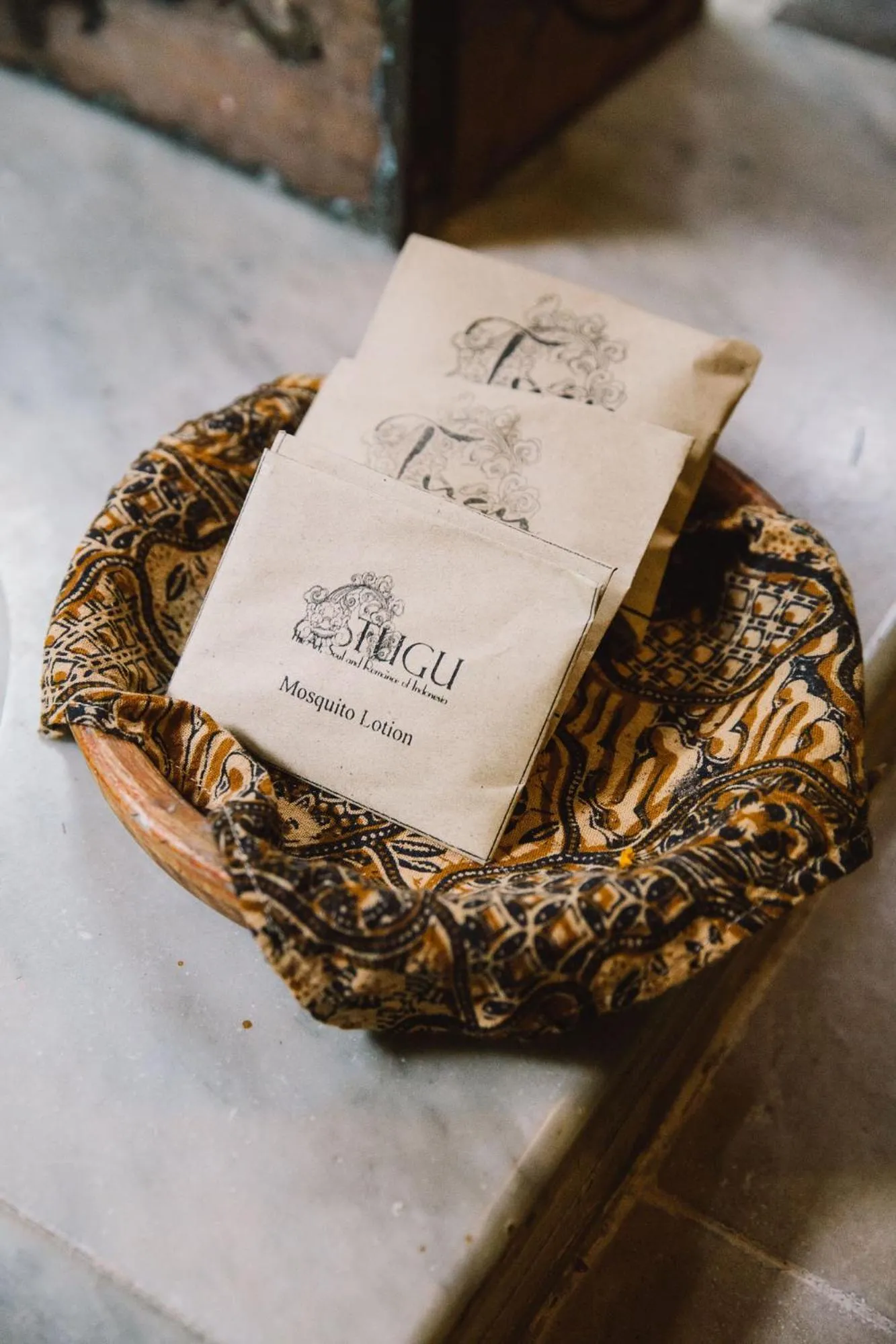 Bathroom in Hotel Tugu Bali