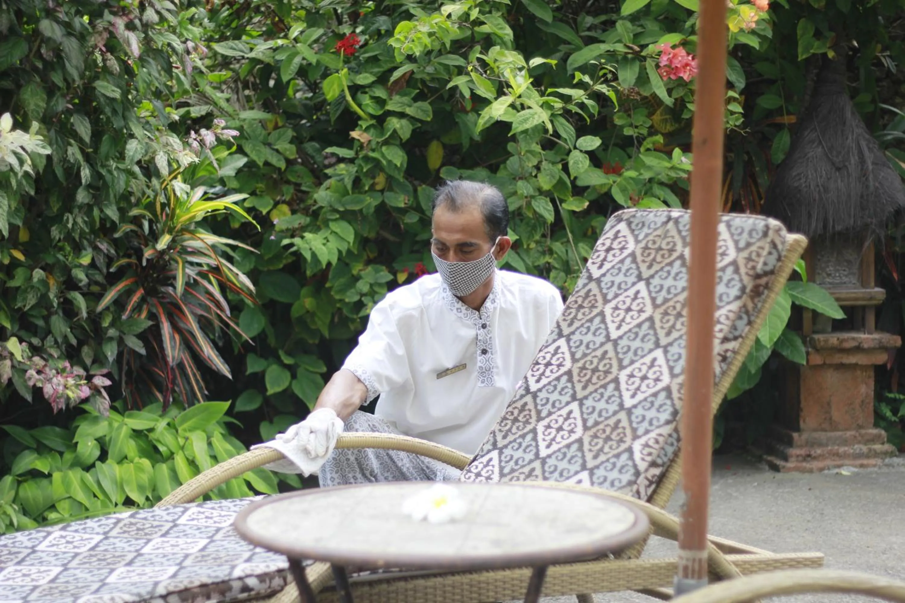 Staff in Hotel Tugu Bali