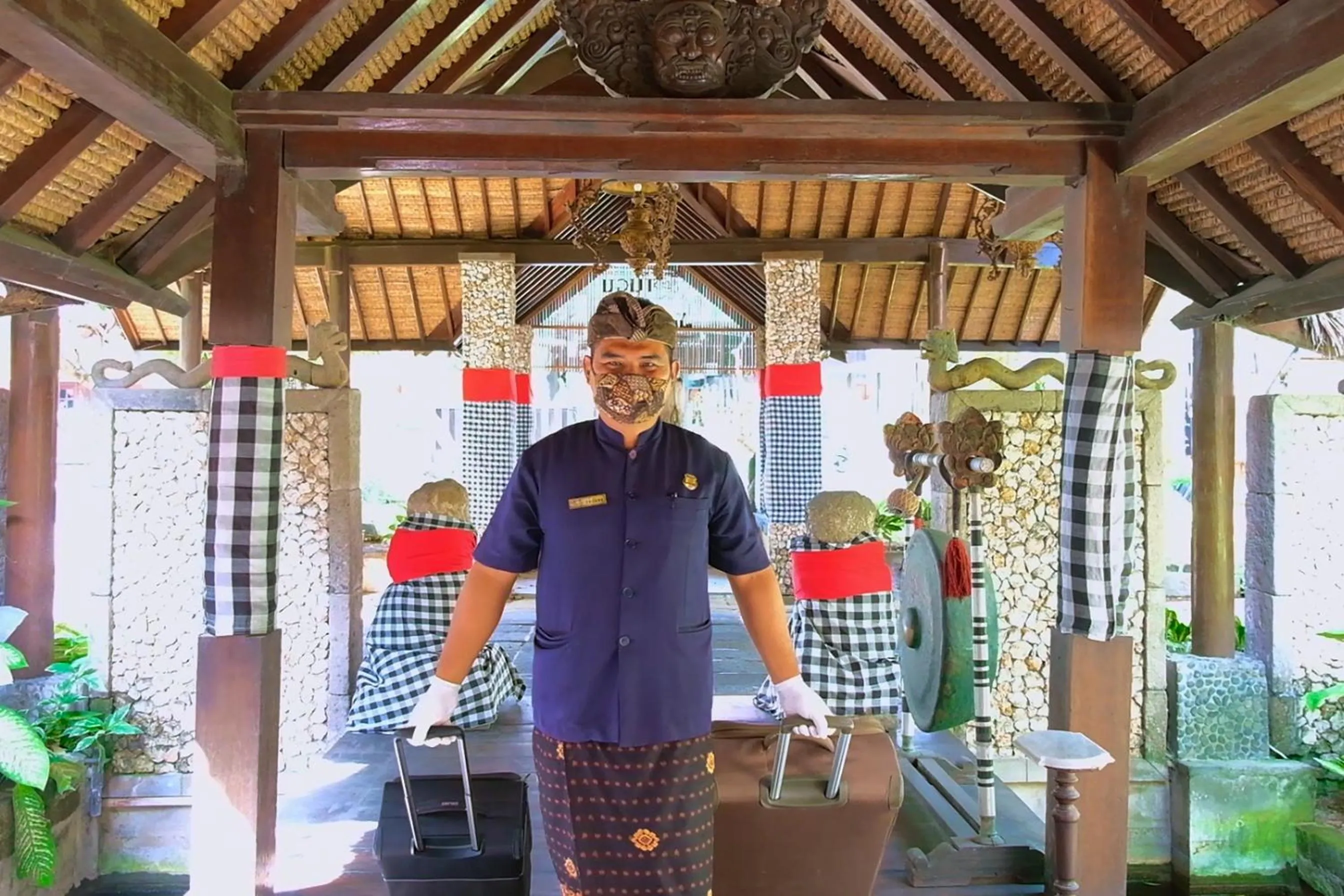 Staff in Hotel Tugu Bali