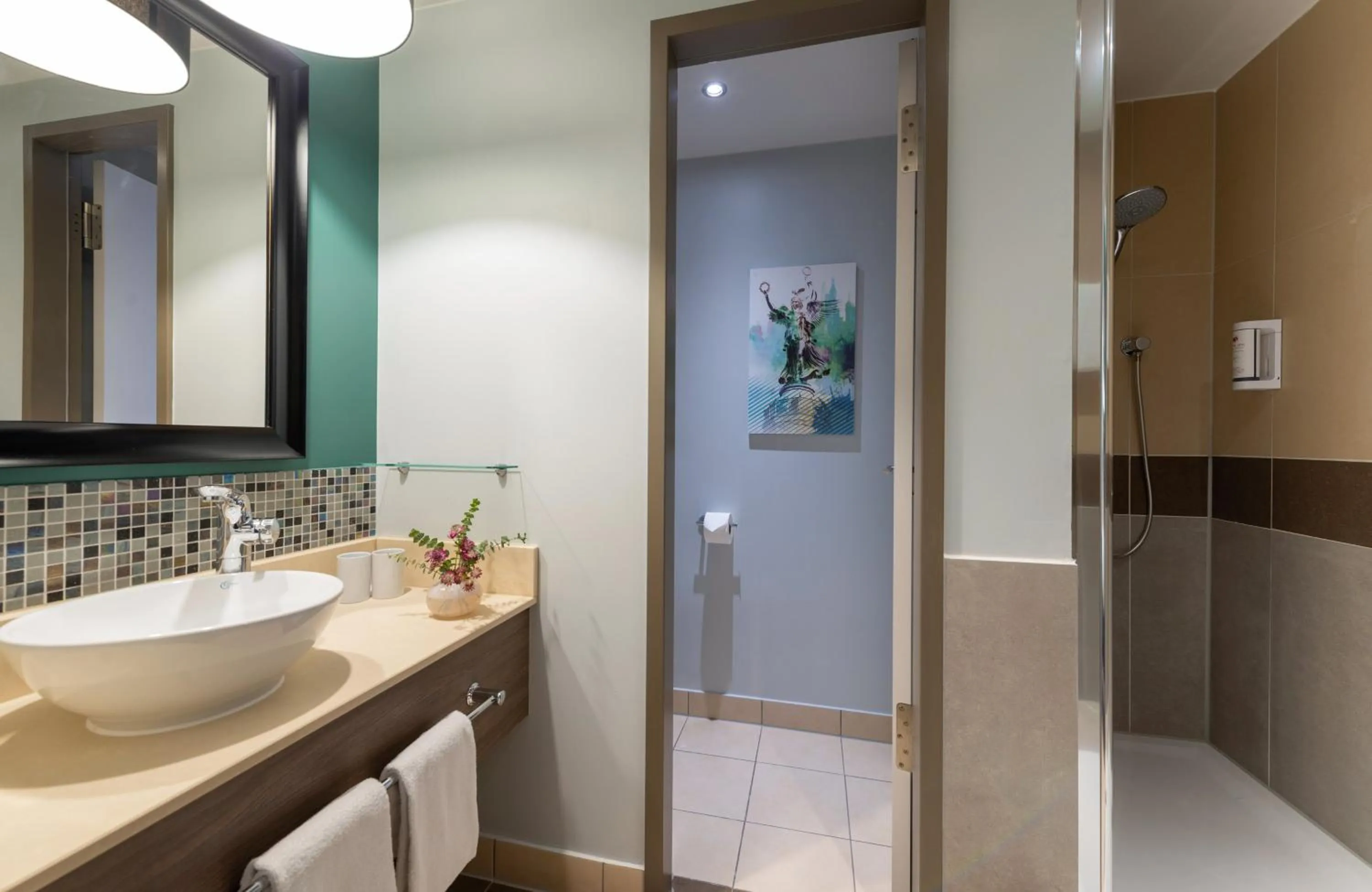 Bathroom in Leonardo Royal Hotel Berlin Alexanderplatz