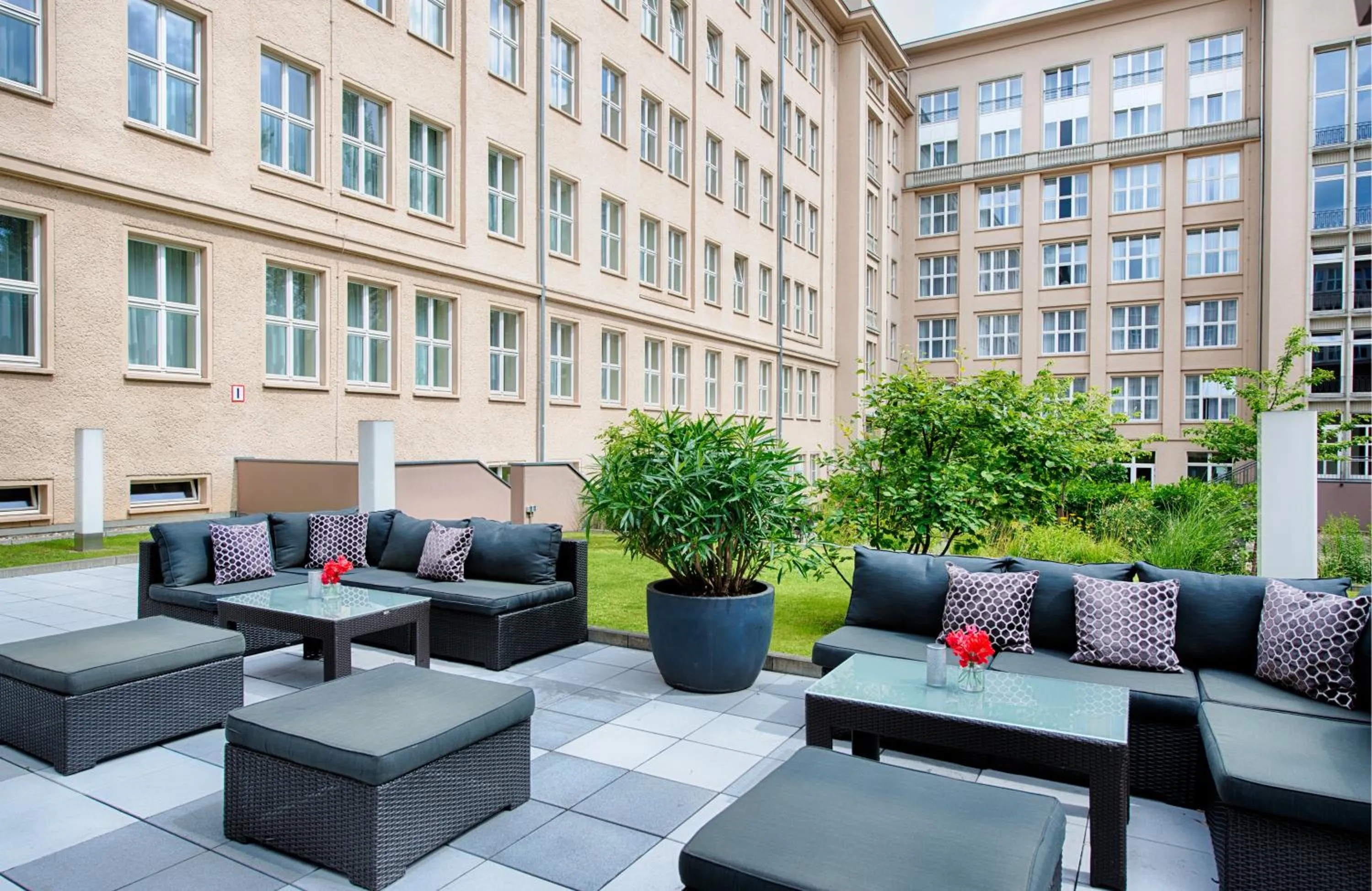 Balcony/Terrace in Leonardo Royal Hotel Berlin Alexanderplatz