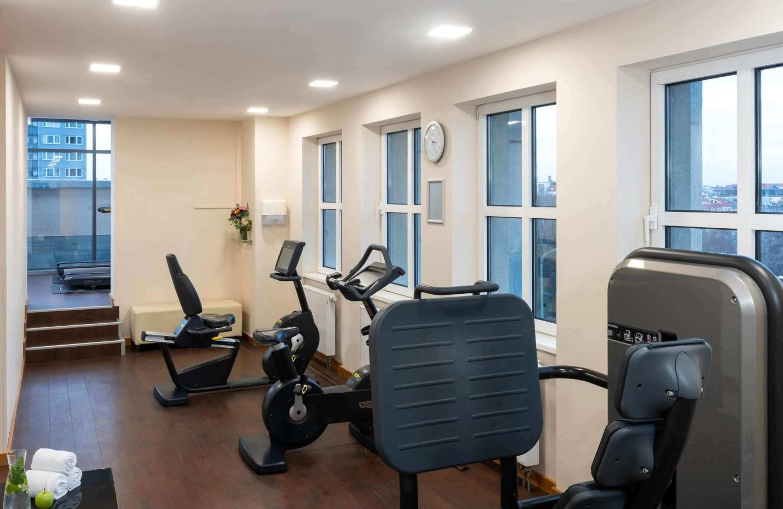 Fitness centre/facilities in Leonardo Royal Hotel Berlin Alexanderplatz