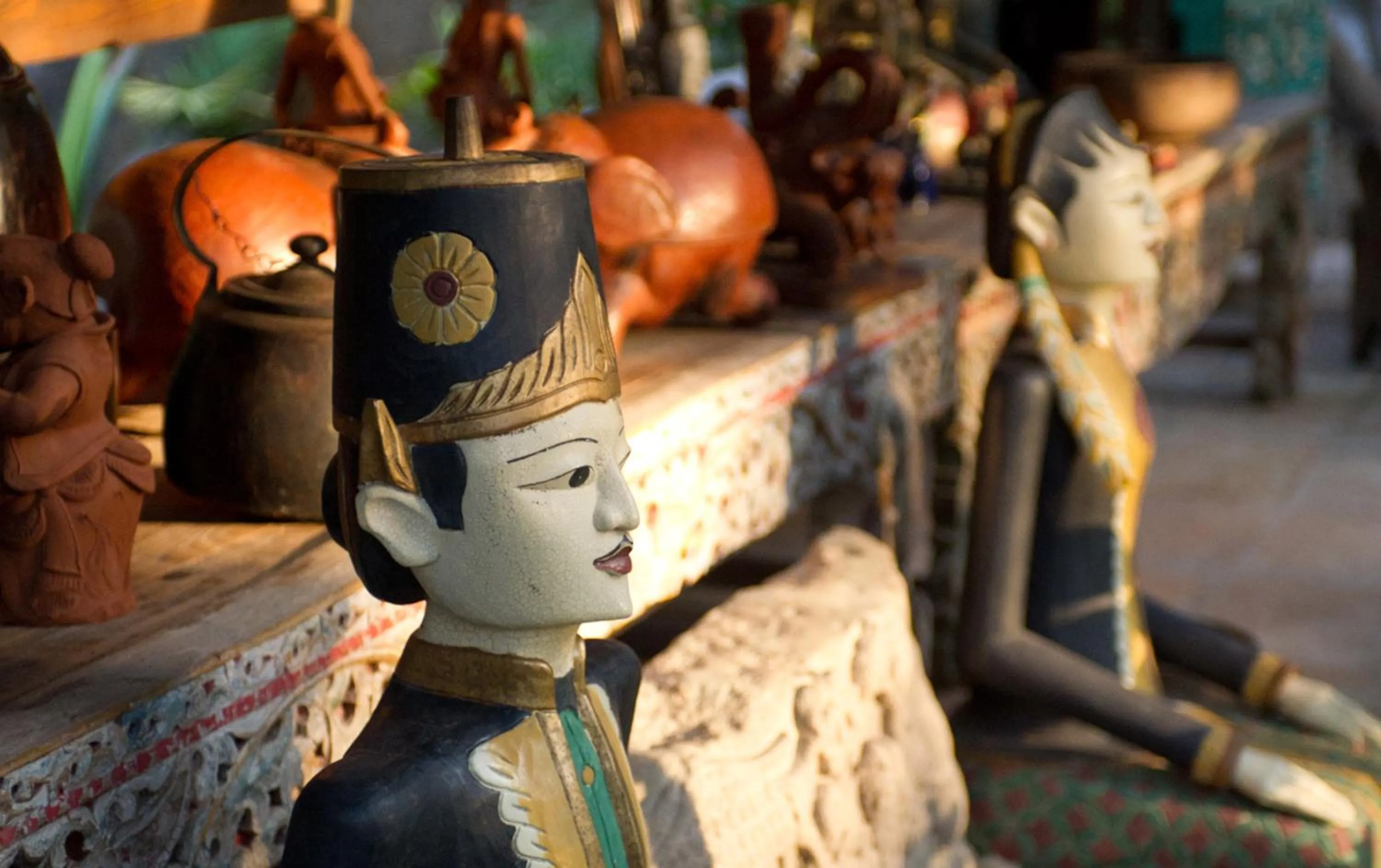 Decorative detail in Hotel Tugu Lombok