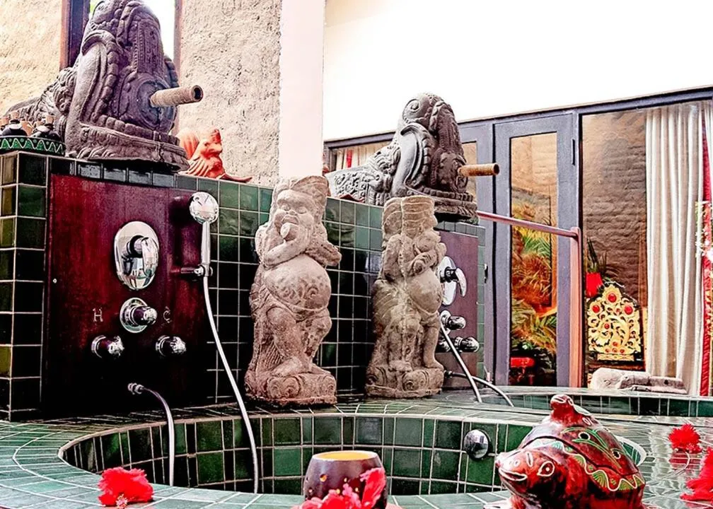 Bathroom in Hotel Tugu Lombok