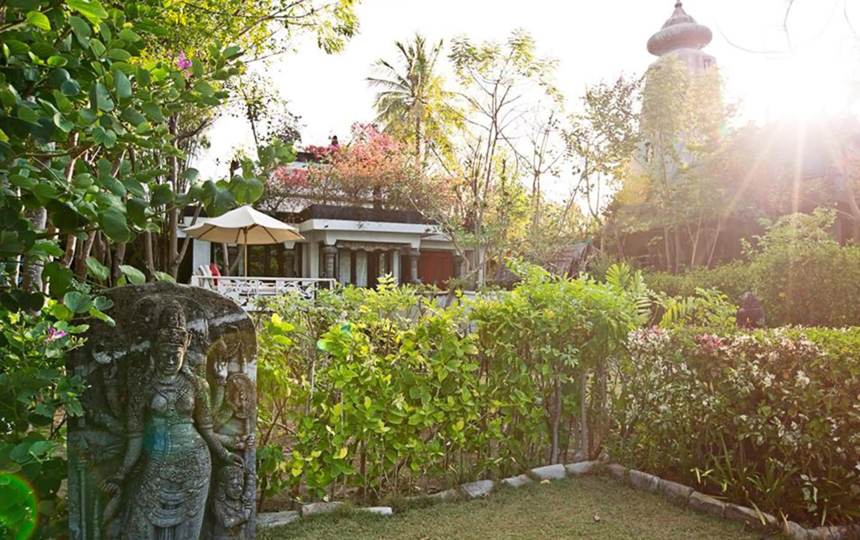 Garden in Hotel Tugu Lombok